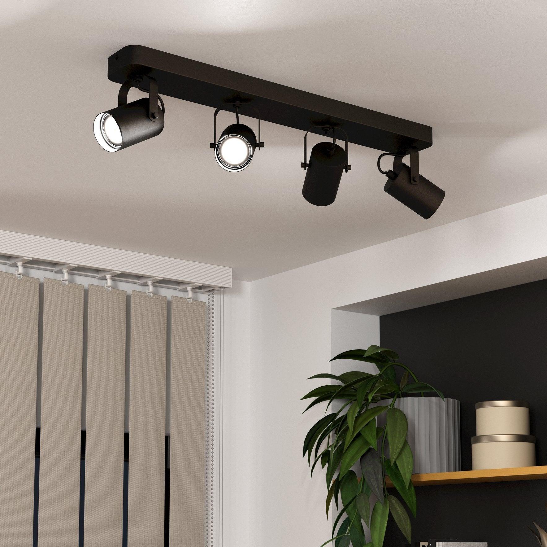 eglo sorego 4 light bar spotlight