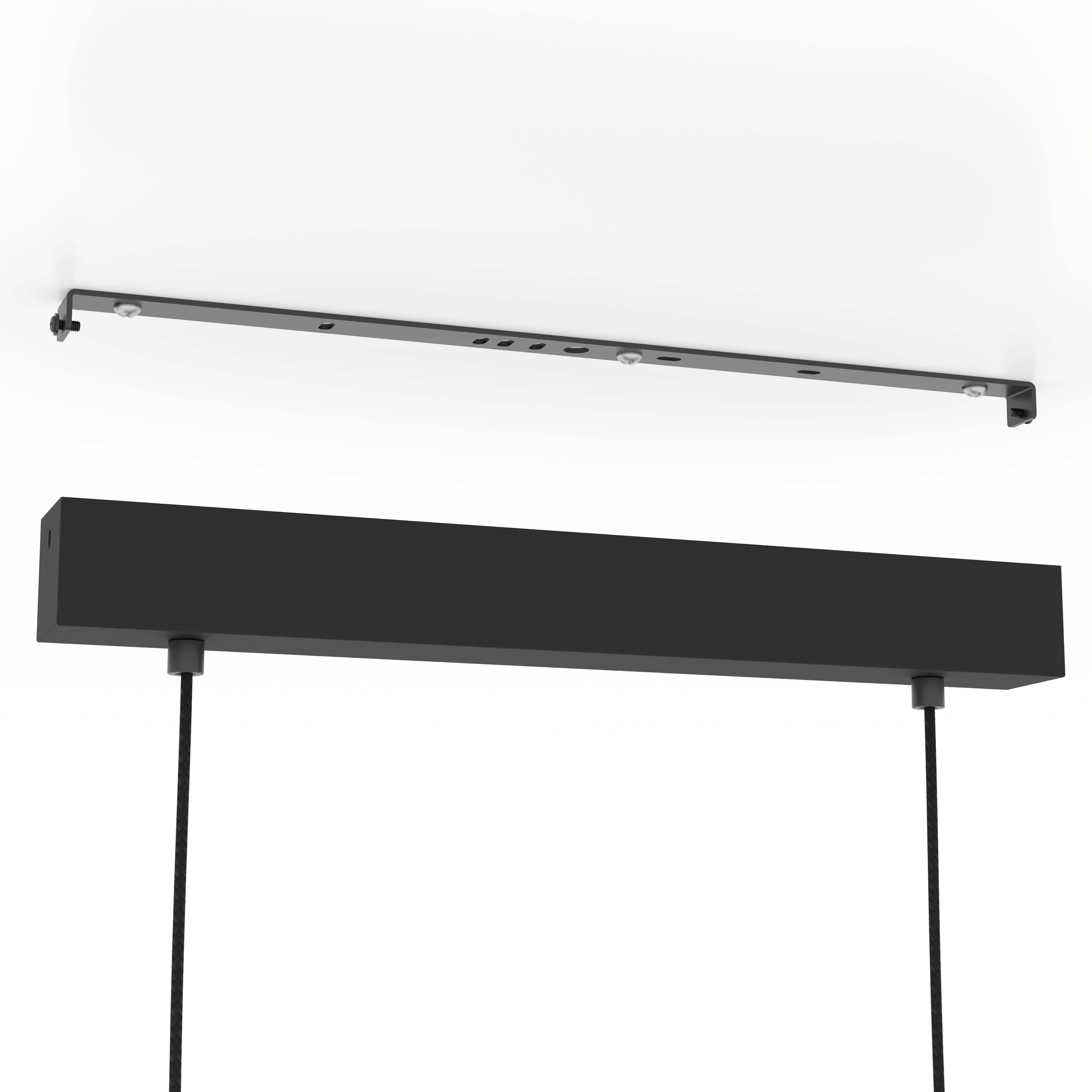 eglo libertad 1 3 light black frame wood ceiling pendant kitchen lighting 