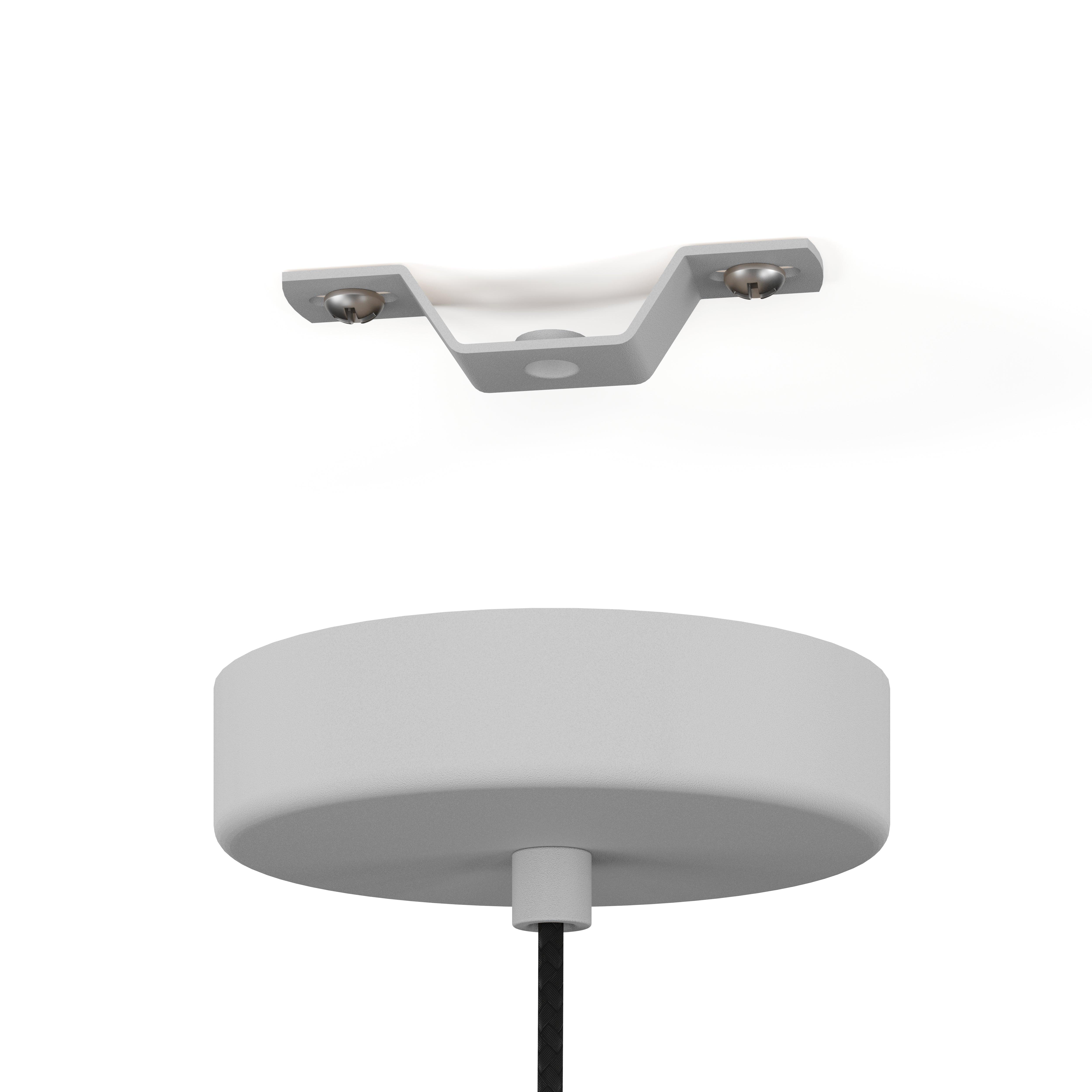eglo contrisa grey metal angular shade pendant 52cm kitchen lighting 