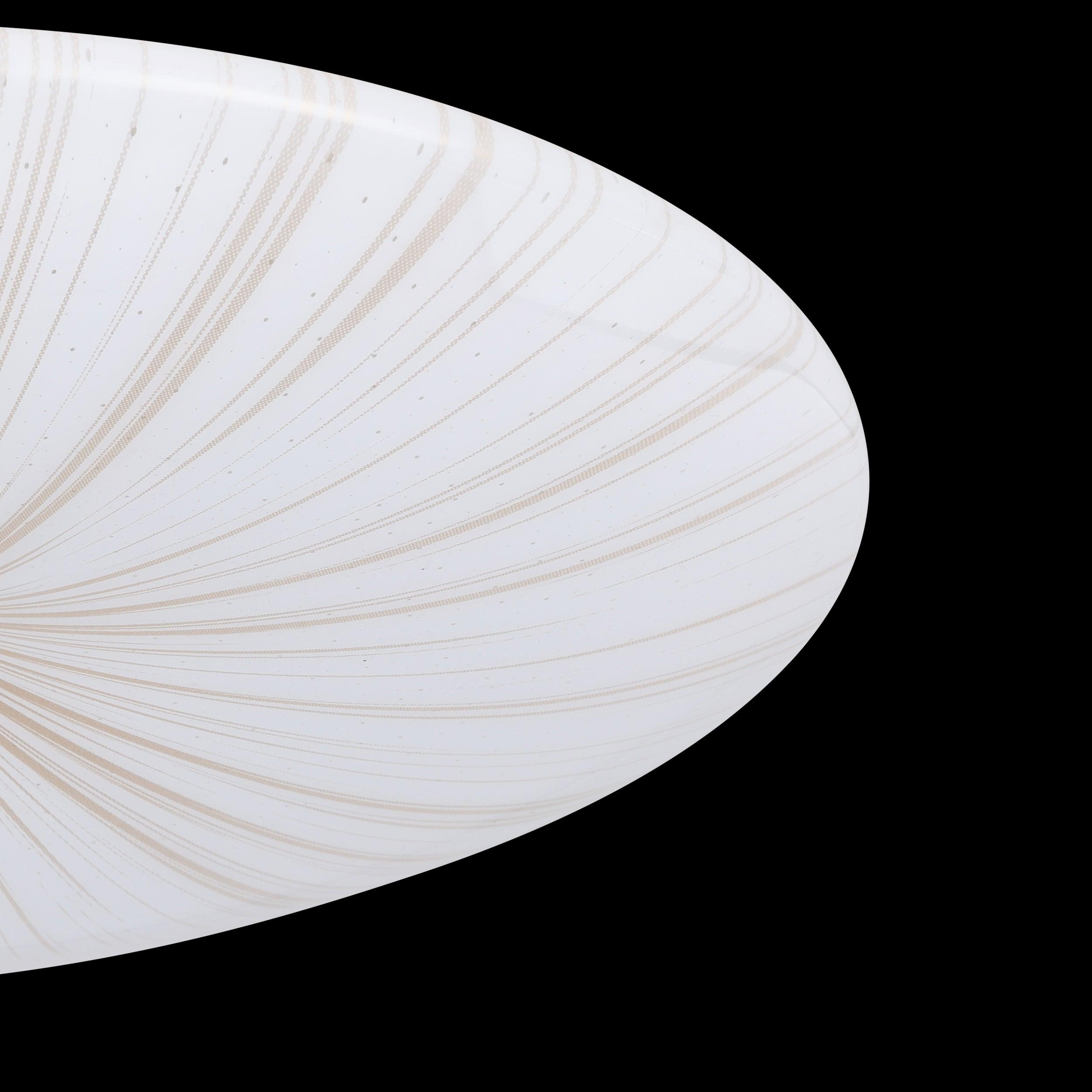 eglo nieves 1 white gold round flush 41cm kitchen lighting 