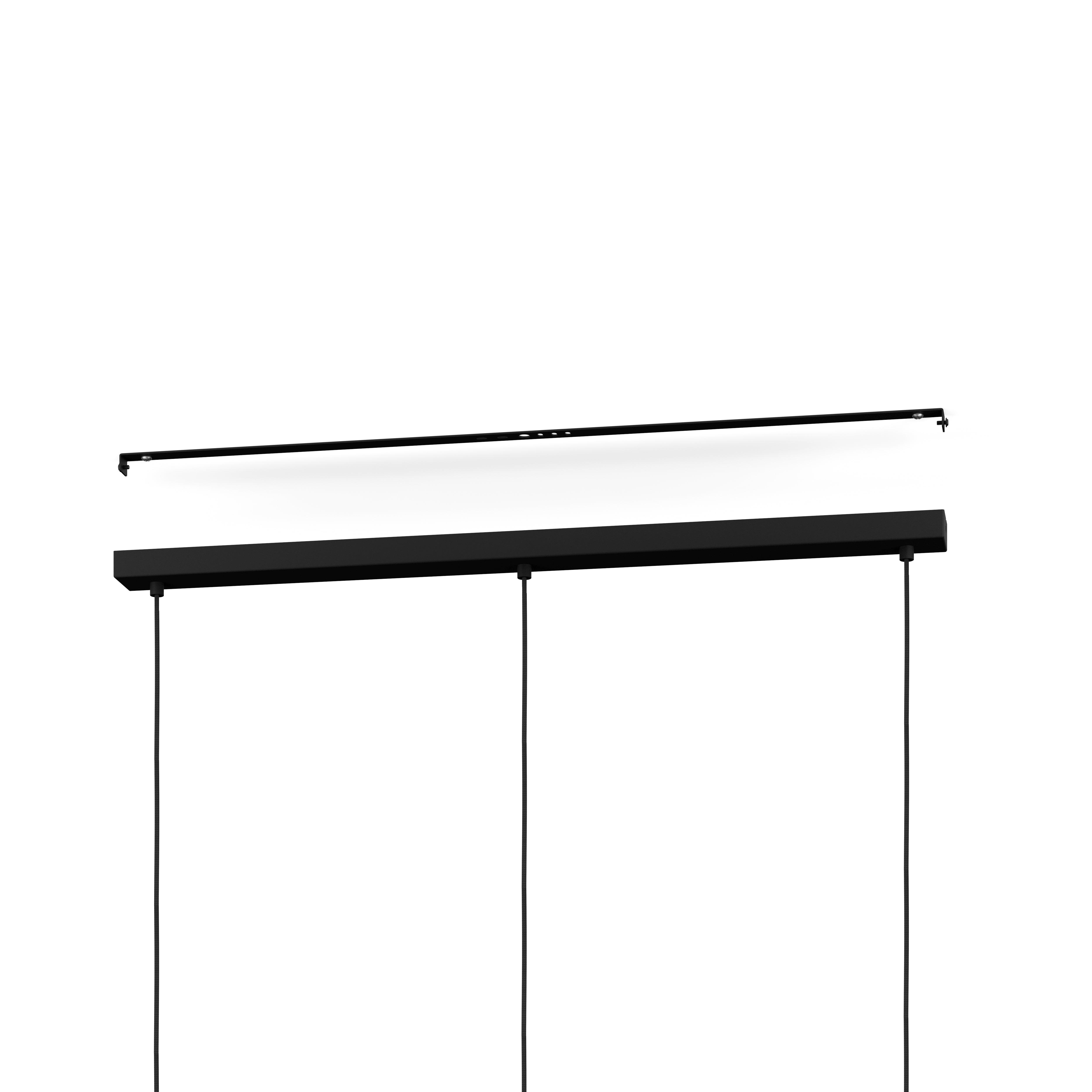 eglo bajazzara 3 light grey wood segments ceiling pendant Kitchen Lighting Close Up