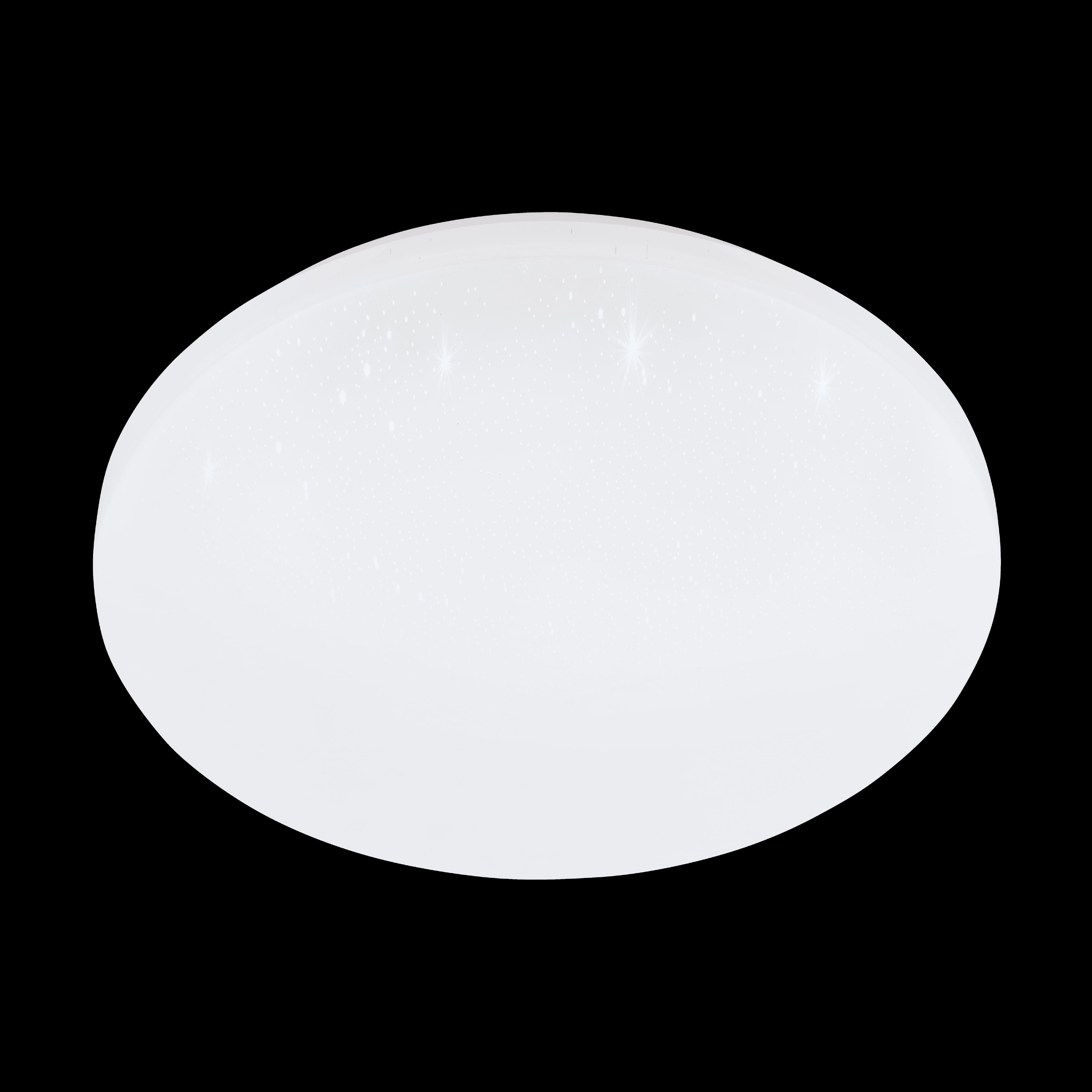 eglo frania s round white ip44 bathroom ceiling flush 31cm living room close up