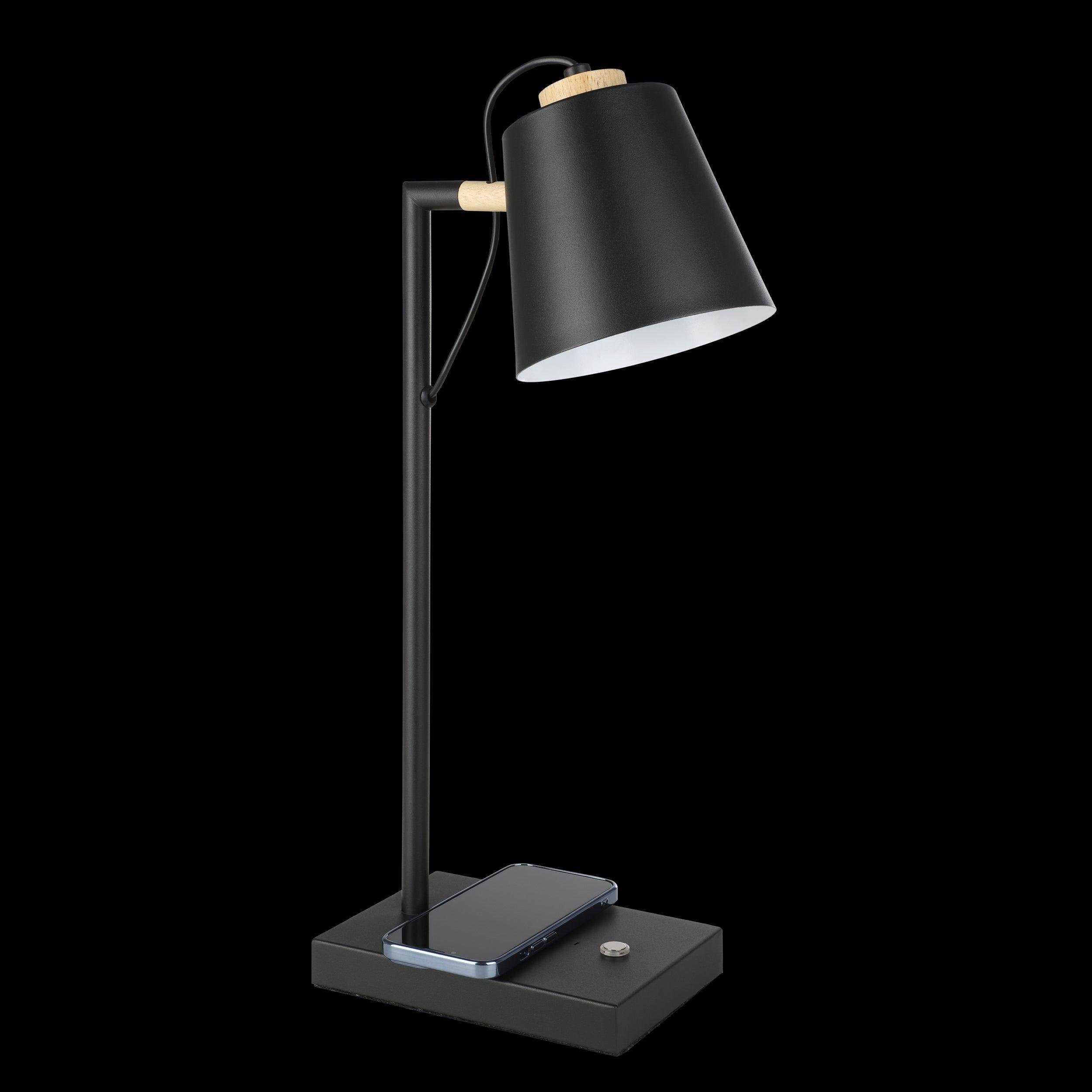 eglo lacey qi black touch table lamp Kitchen Lighting Close Up
