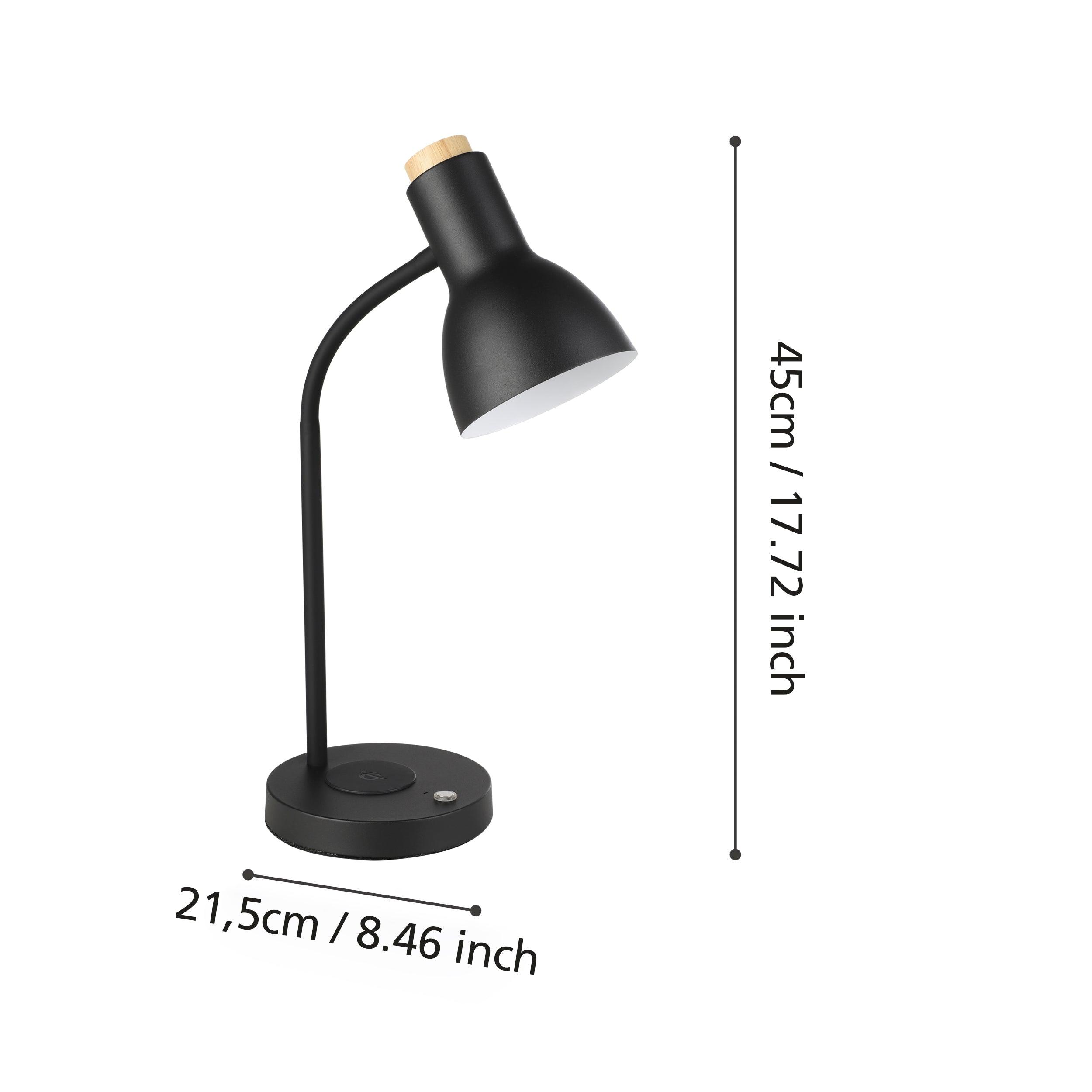 eglo veradal qi black touch table lamp Kitchen Lighting Close Up