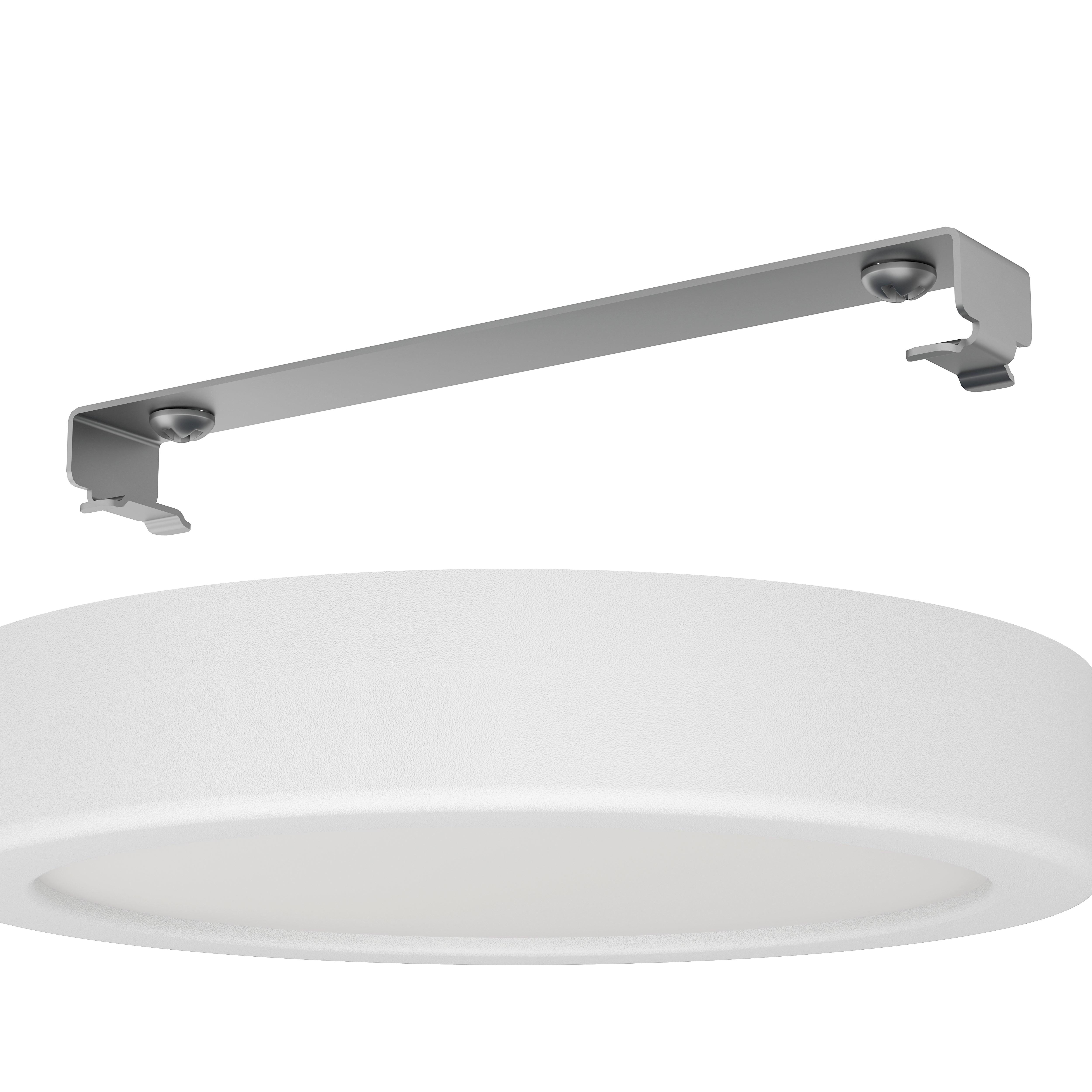 eglo fueva 5 led round white flush ceiling light 16cm kitchen lighting 
