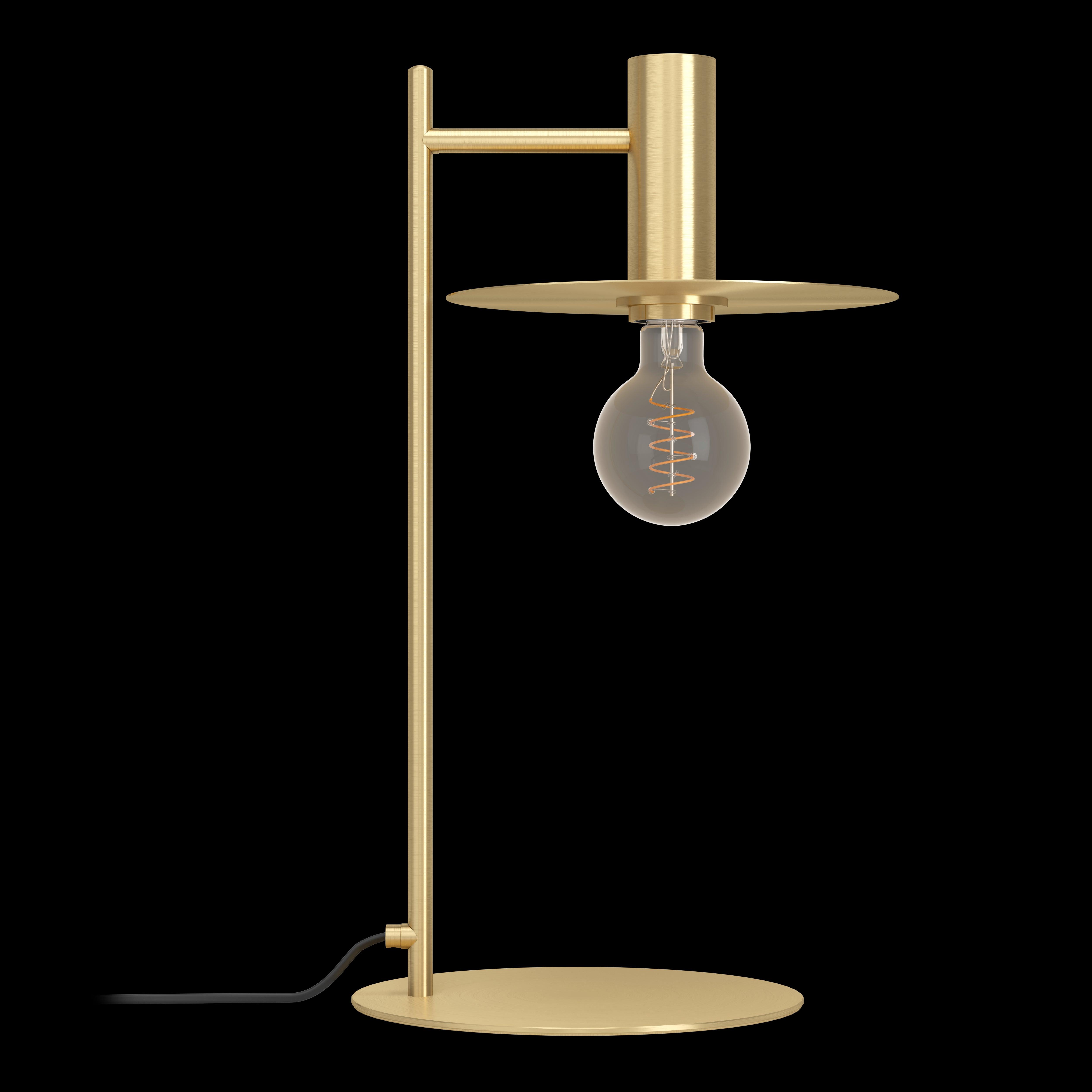 eglo escandell brass table lamp living room image