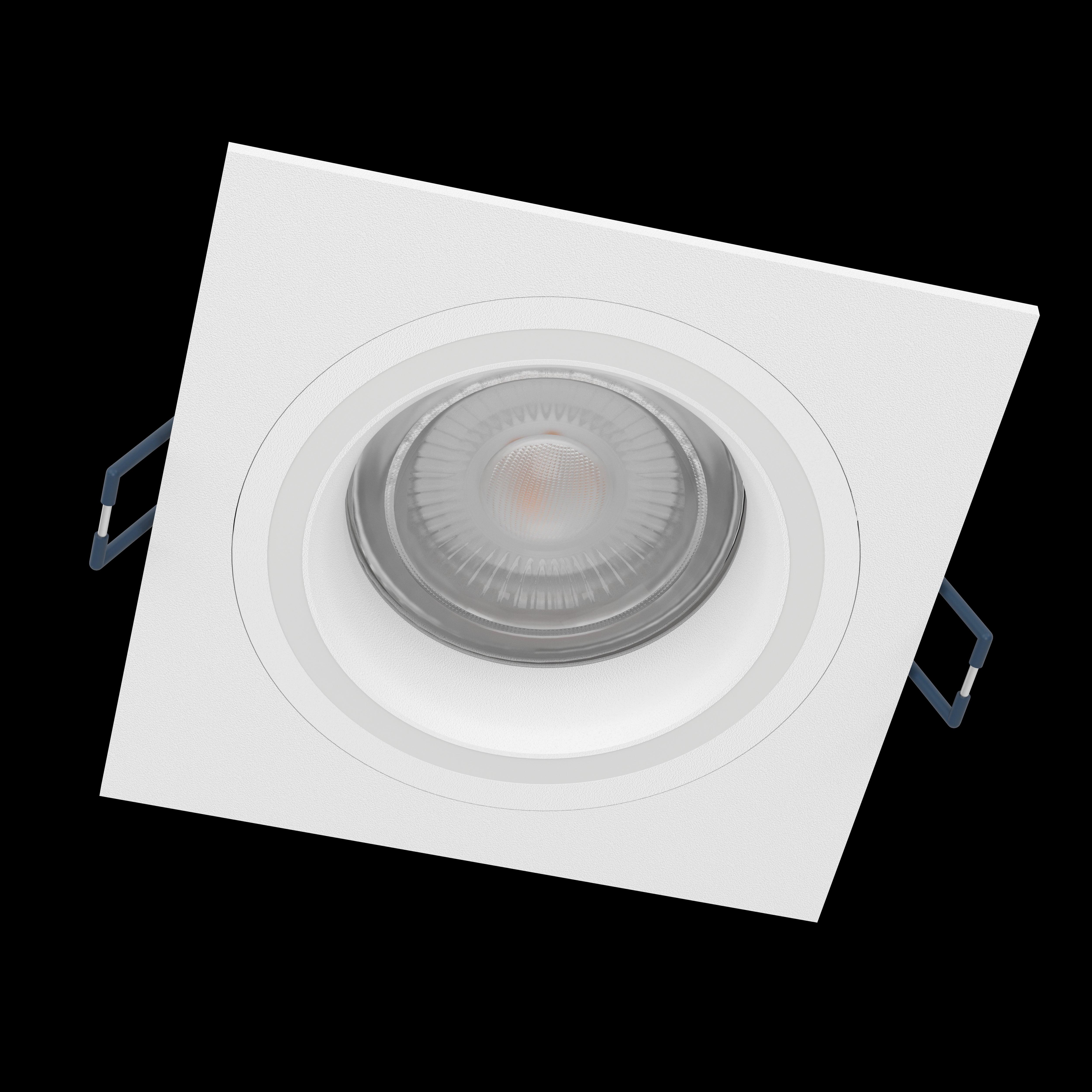 eglo carosso z white square led smart recessed spot light kitchen lighting 