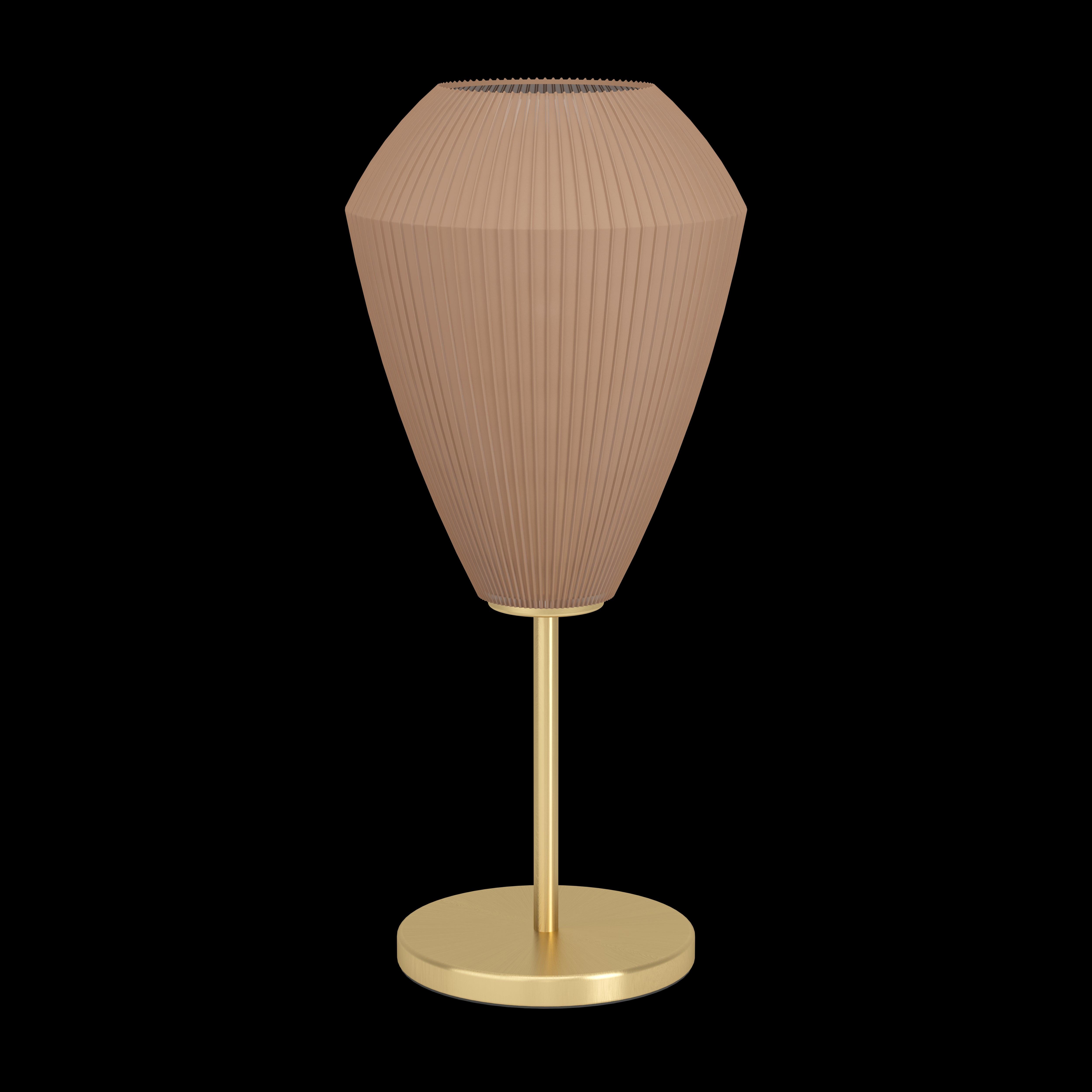 eglo caprarola brass table lamp conical glass shade Kitchen Lighting Close Up