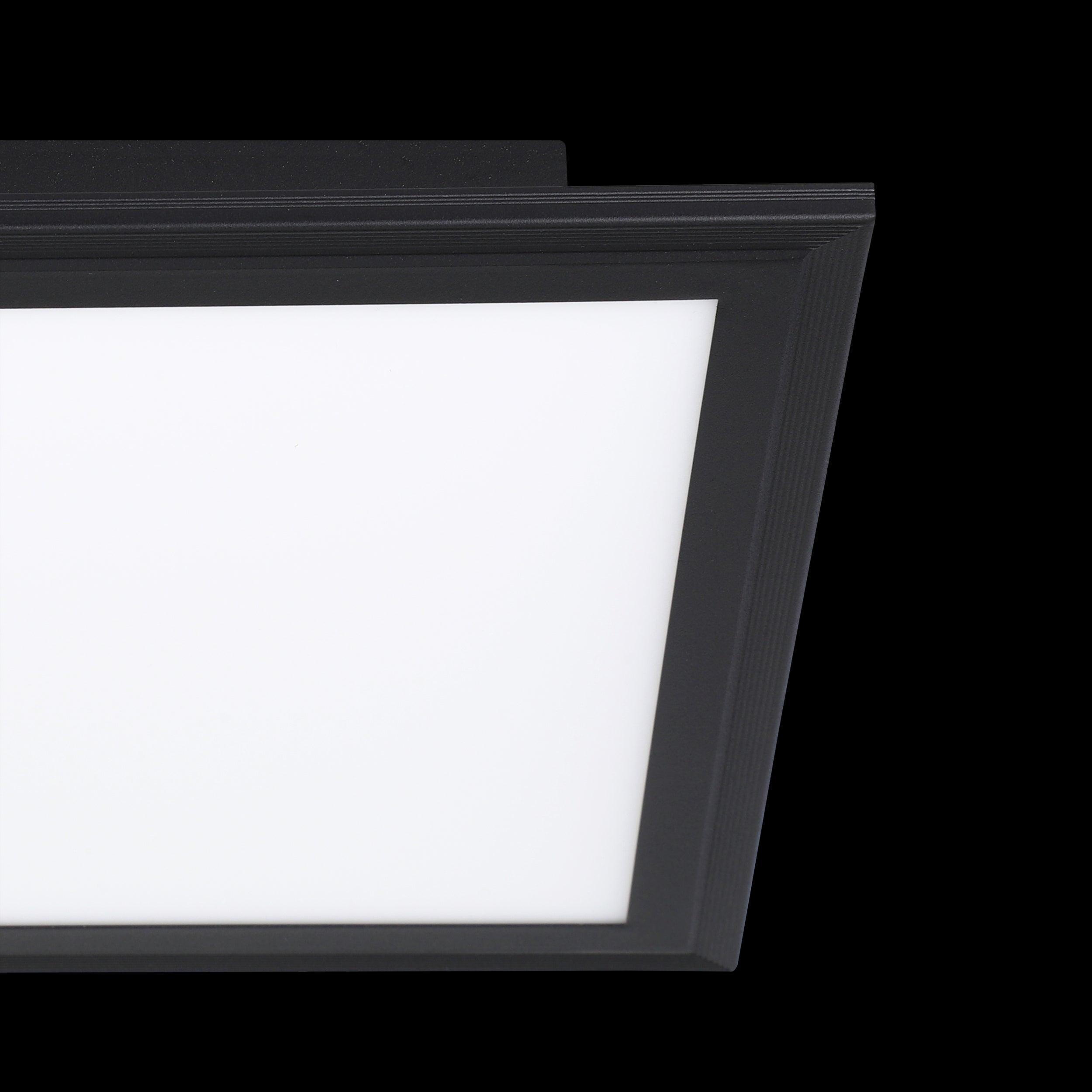 eglo salobrena 1 led black square flush 30cm Kitchen Lighting Close Up