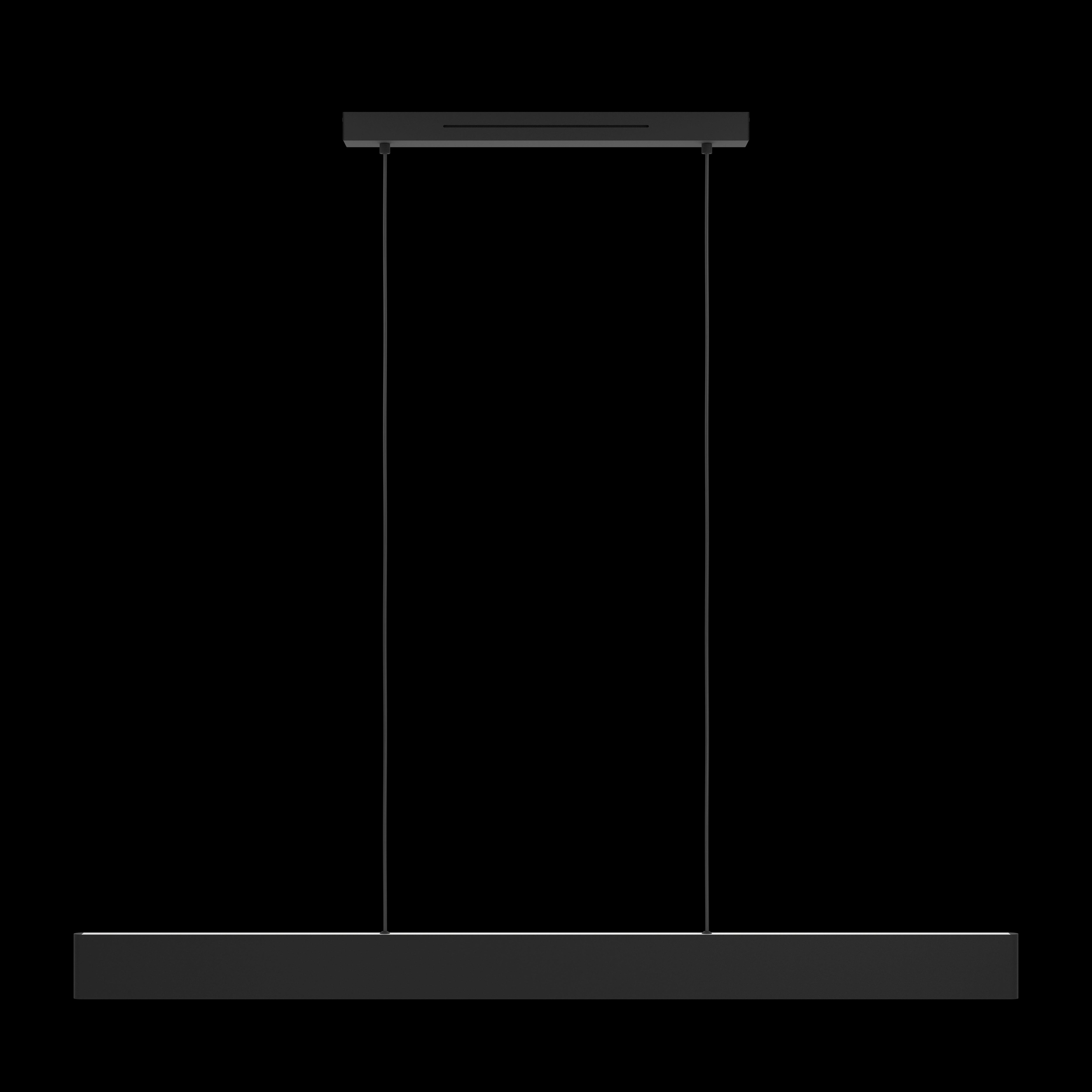 eglo connect andreas z smart led black bar ceiling pendant Kitchen Lighting Close Up