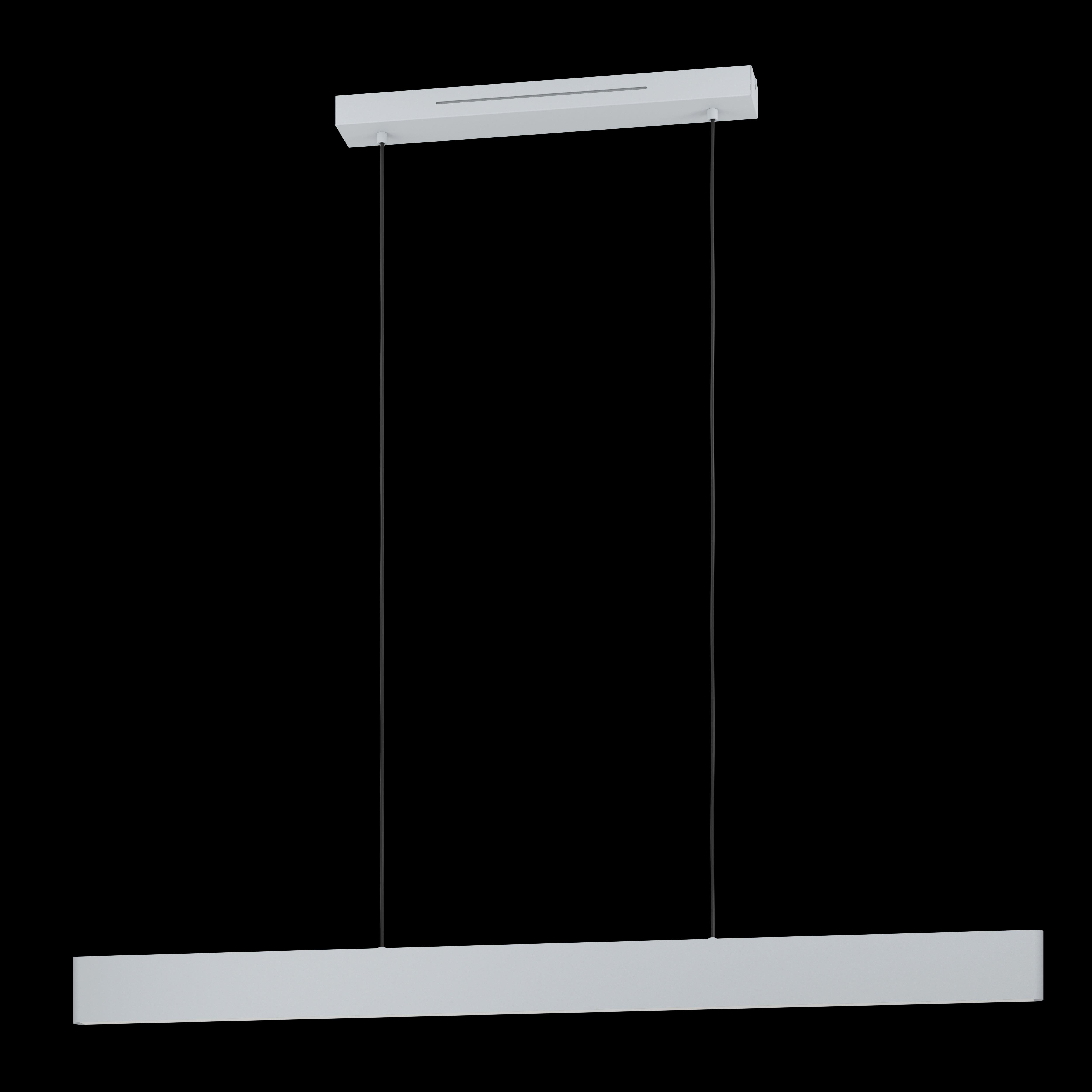 eglo connect andreas z smart led grey bar ceiling pendant living room image