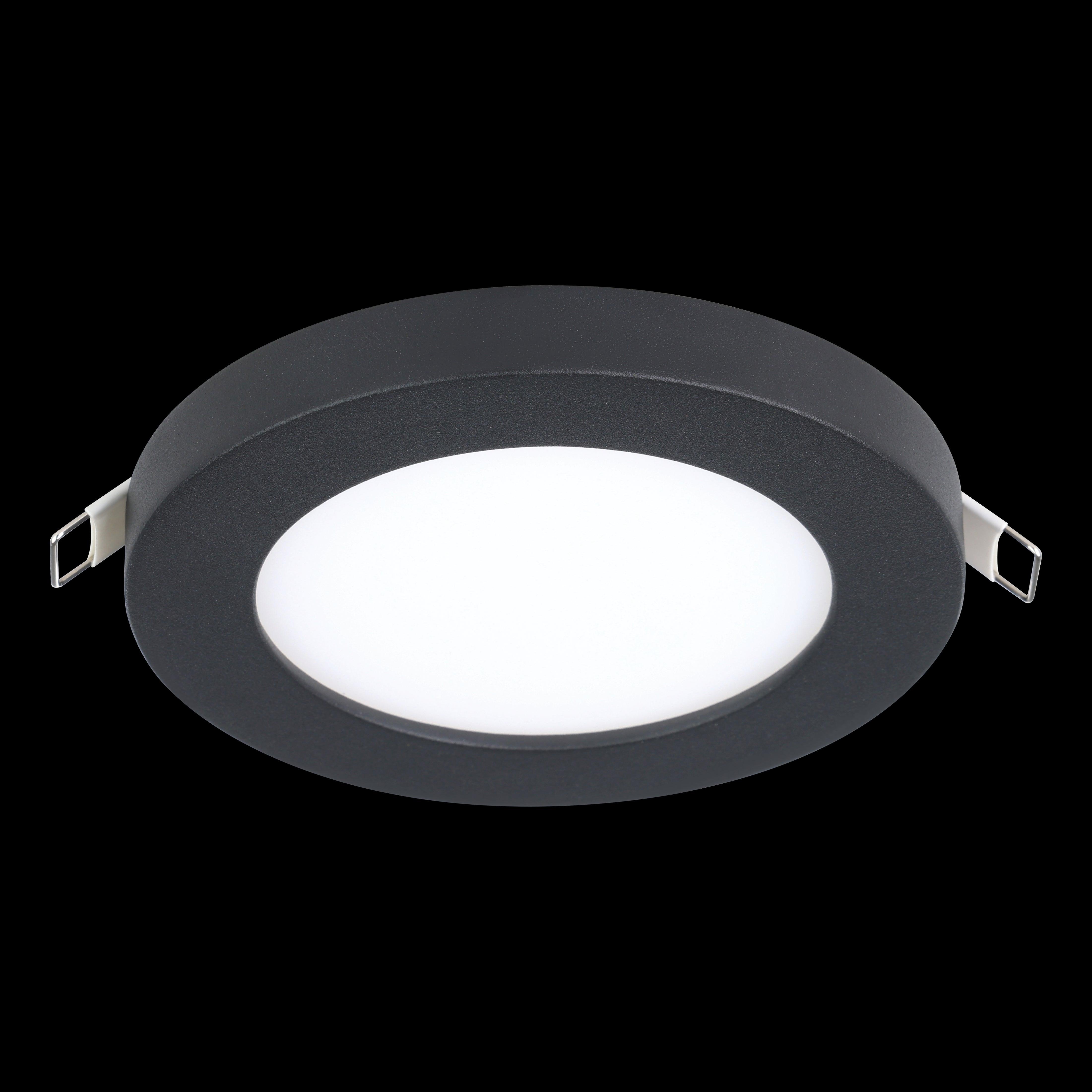 eglo fueva flex black led recessed ceiling light living room image