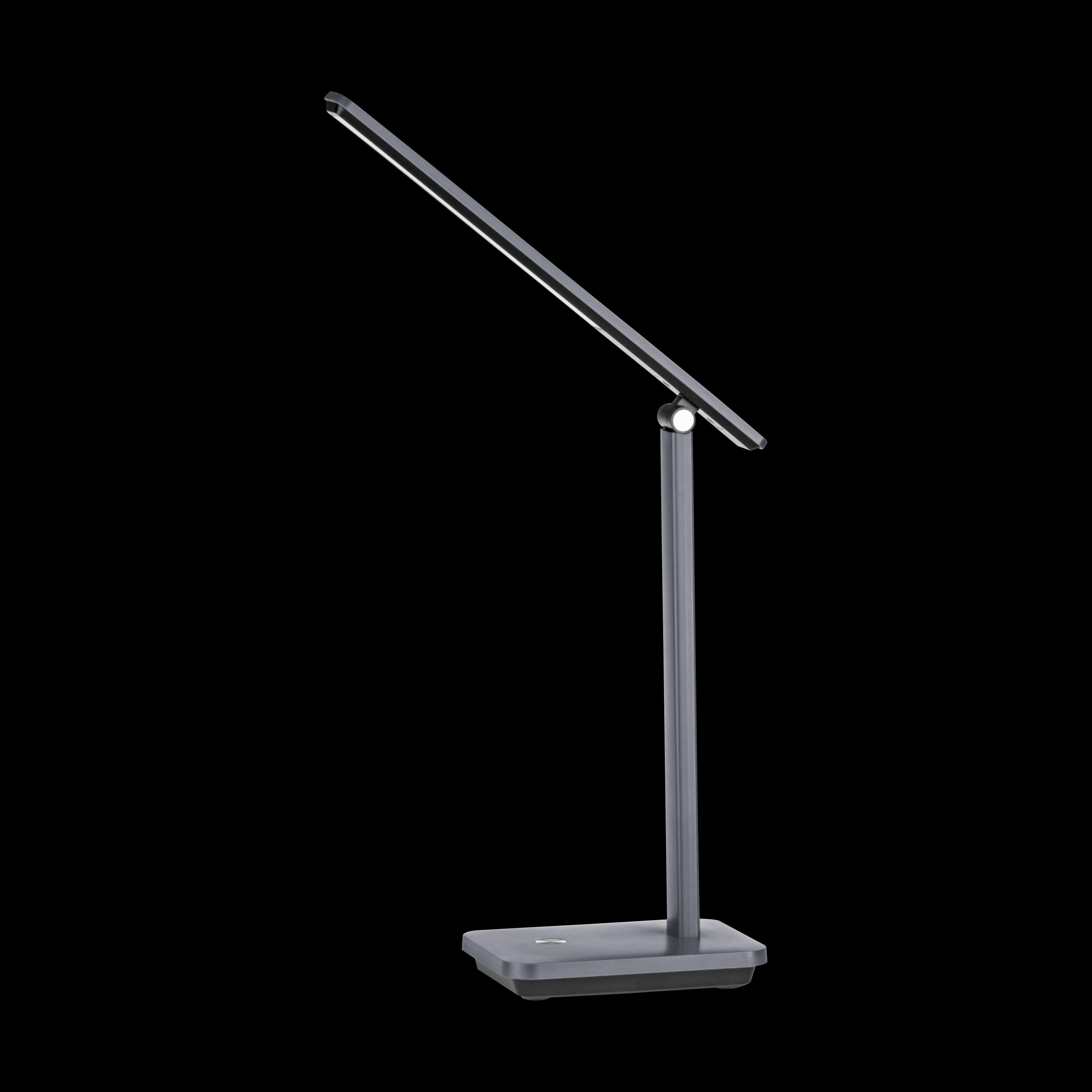 eglo iniesta led black touch desk lamp living room image