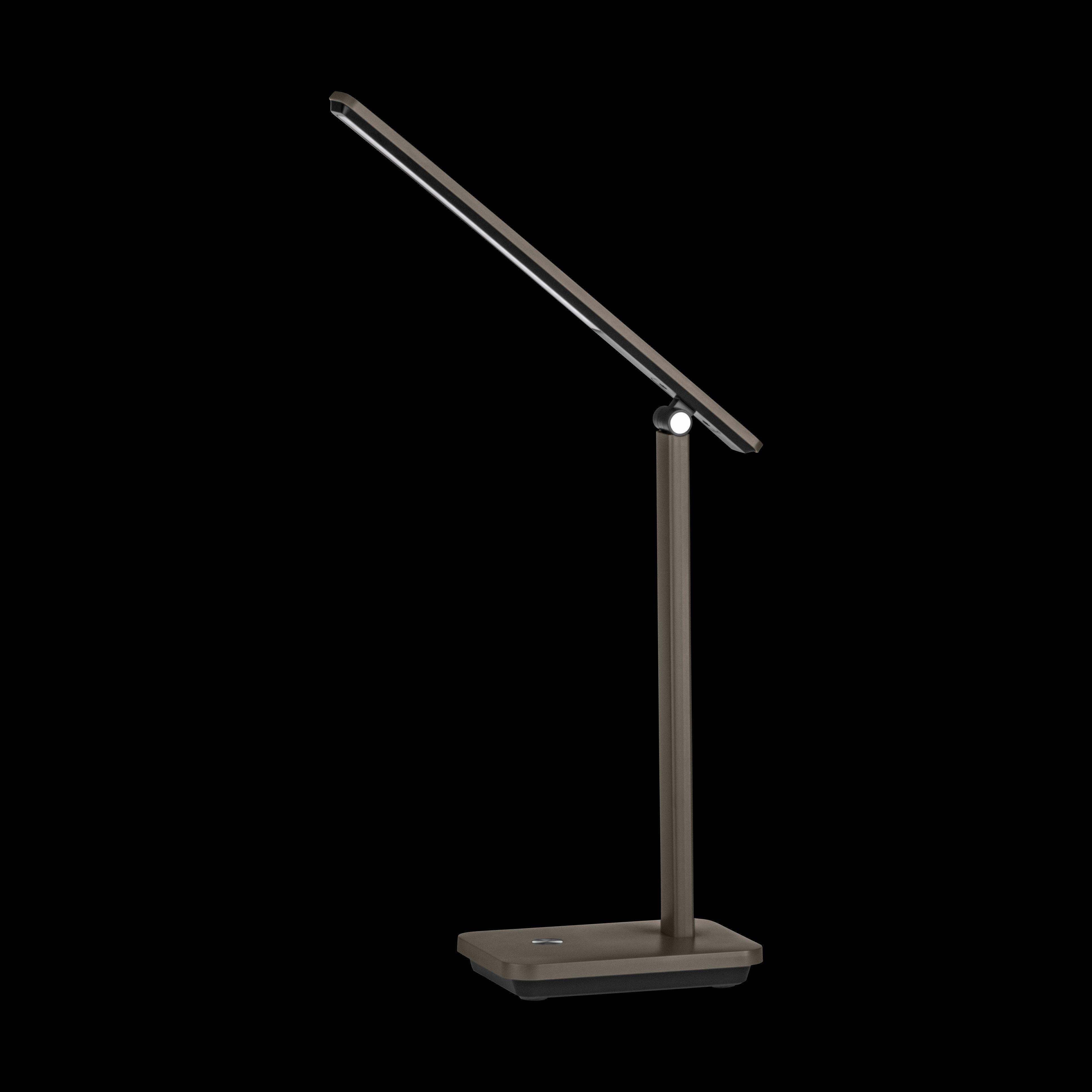 eglo iniesta led brown touch desk lamp living room image