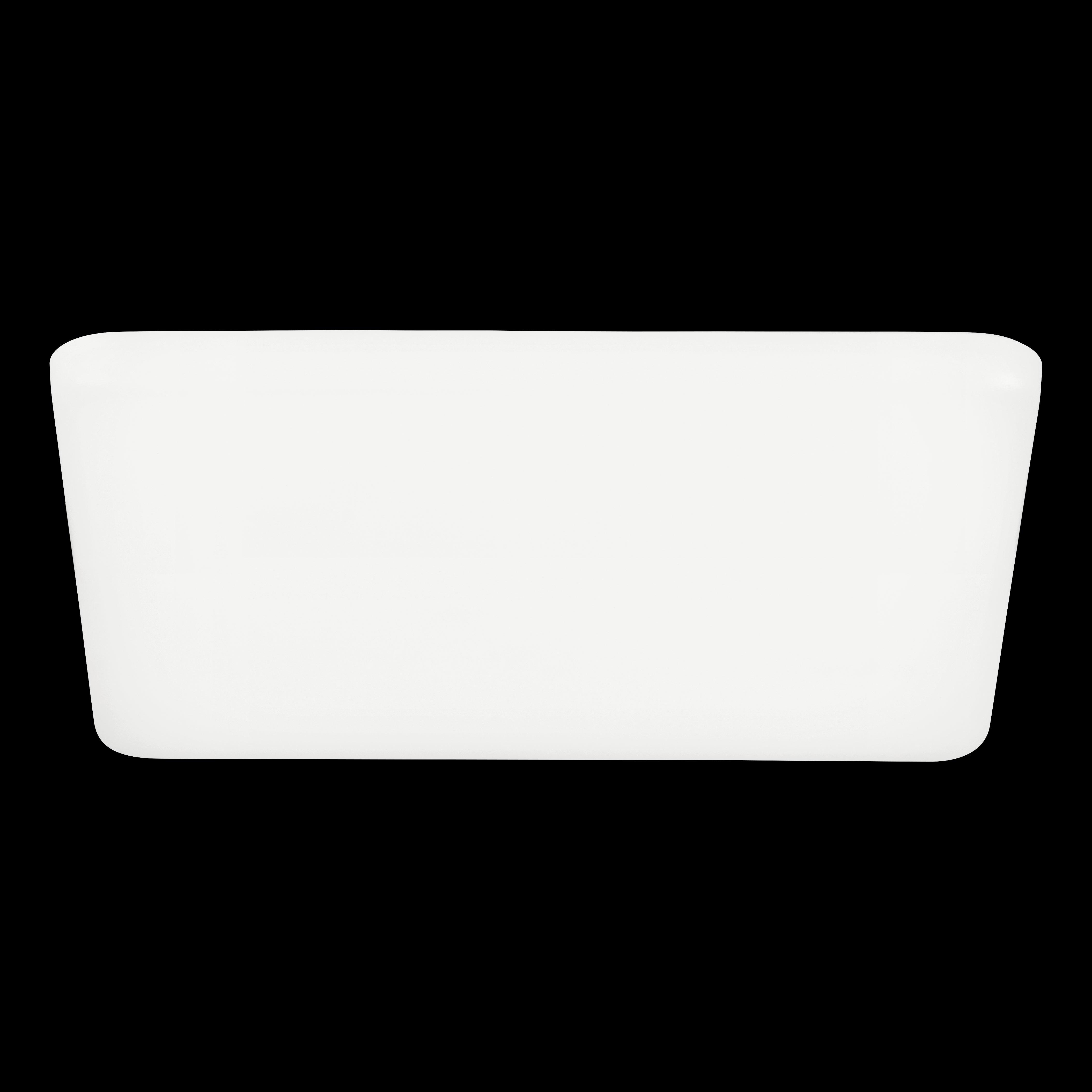 eglo rapita square white led recessed light 15 5cm living room image
