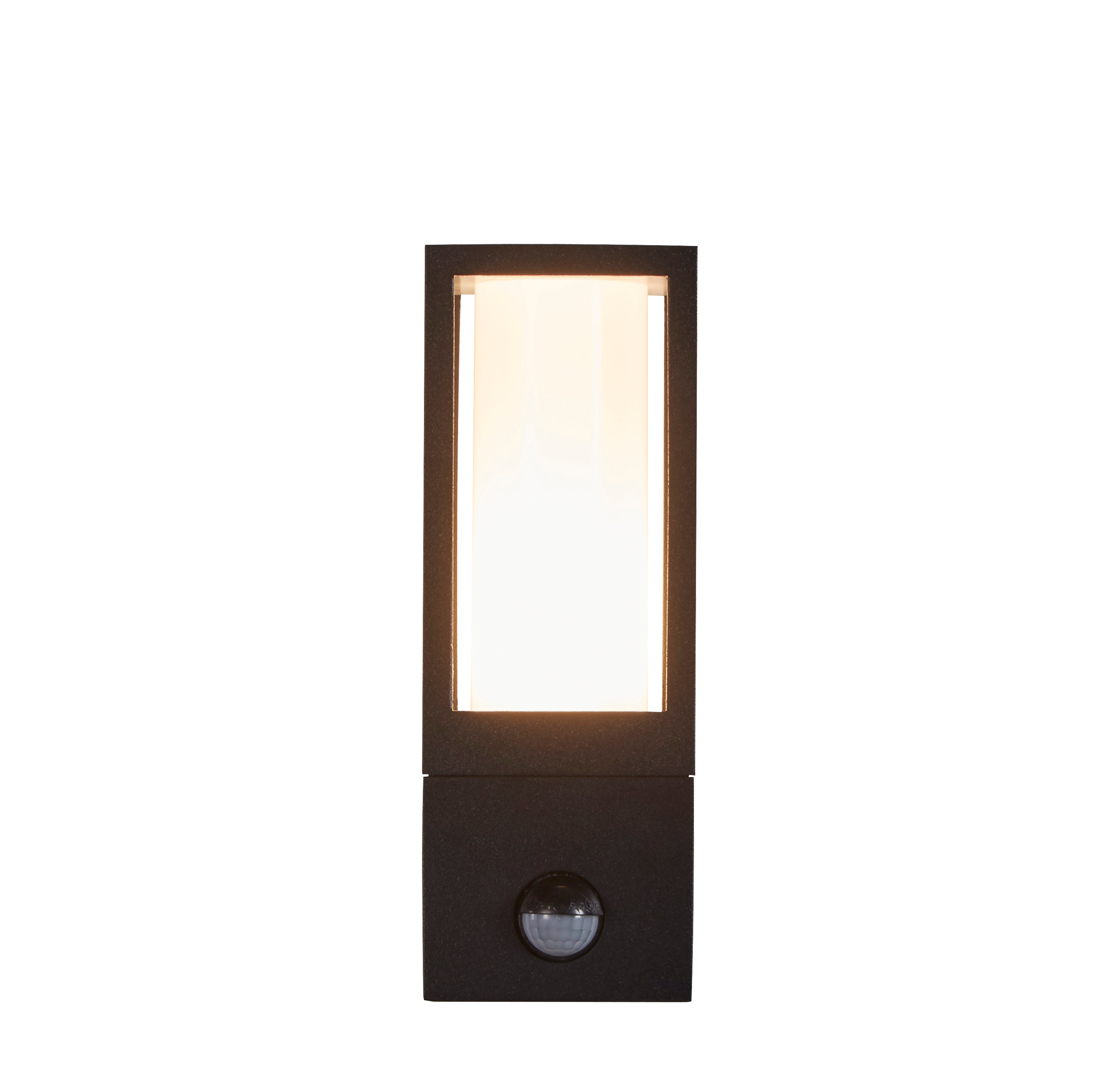 Searchlight Avenue Outdoor Black PIR Wall Light