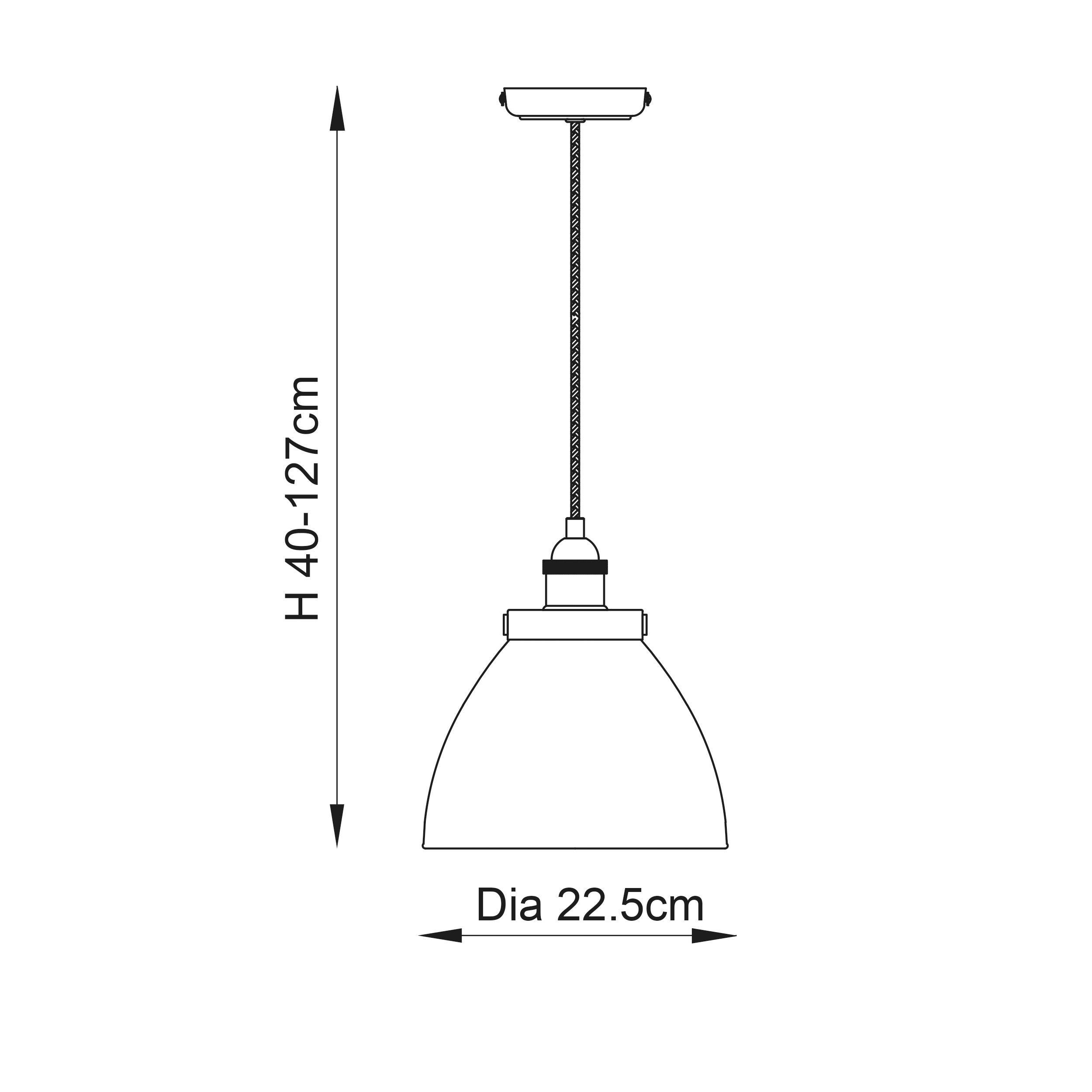 Hansen Brushed Silver Pendant Light-WAREHOUSE-40-290626