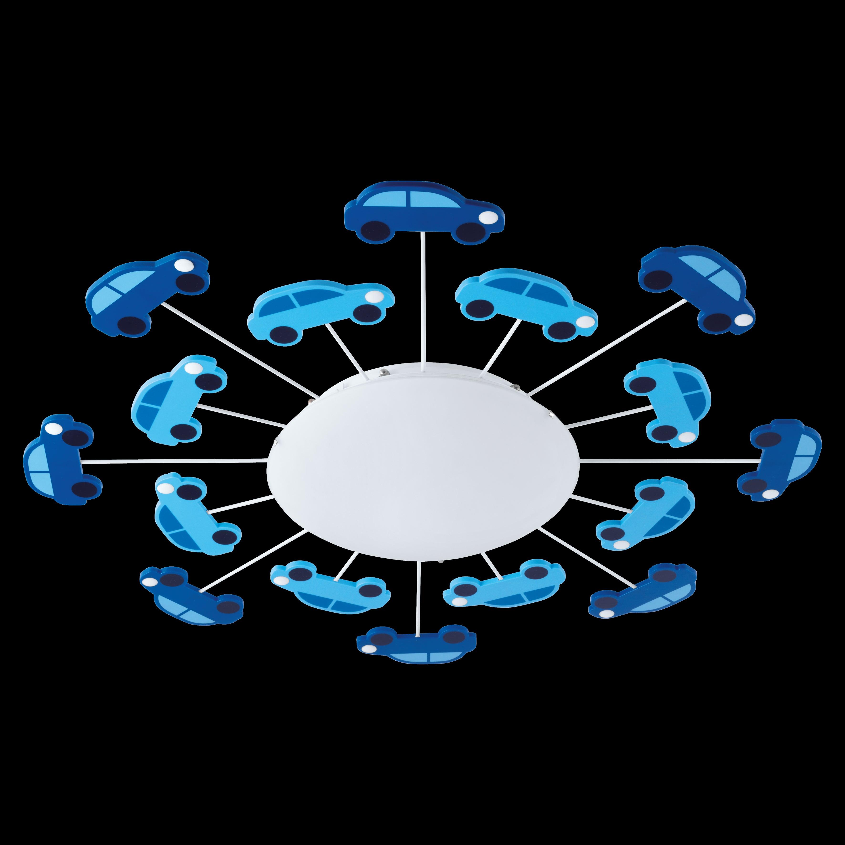 eglo viki 1 blue car design flush ceiling light living room image