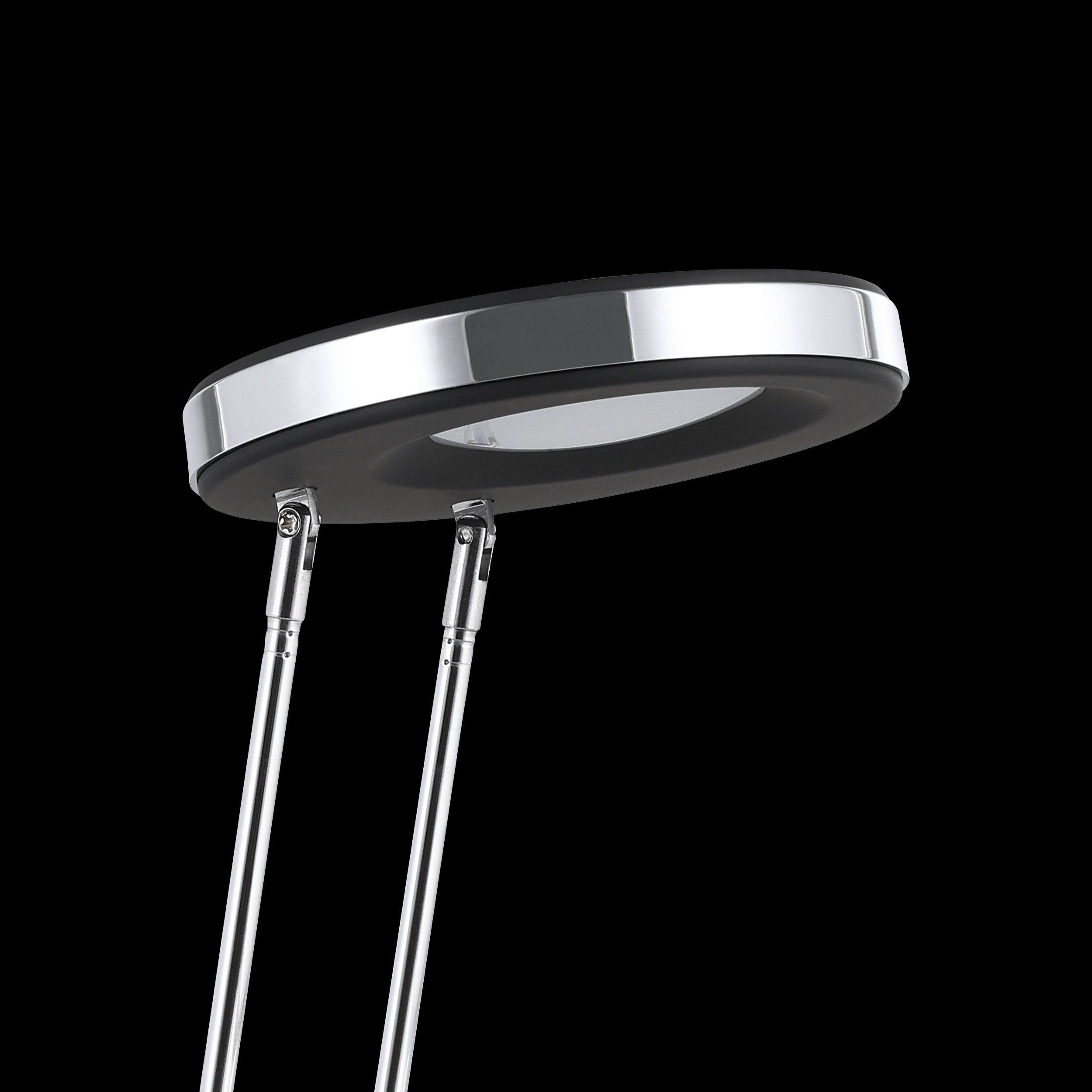eglo gexo chrome black led table lamp kitchen lighting 