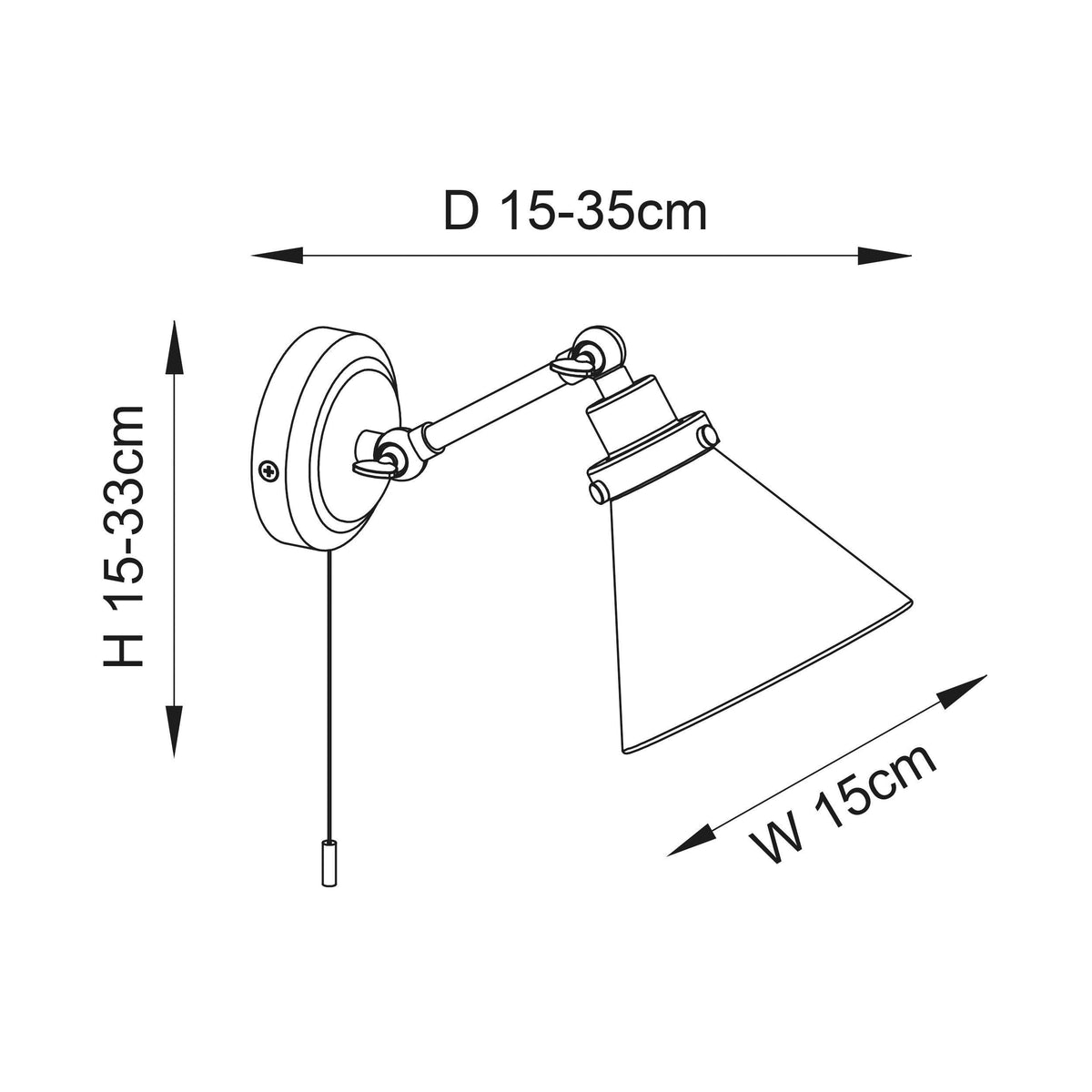 Faraday Chrome Bathroom Wall Light-warehouse-180926