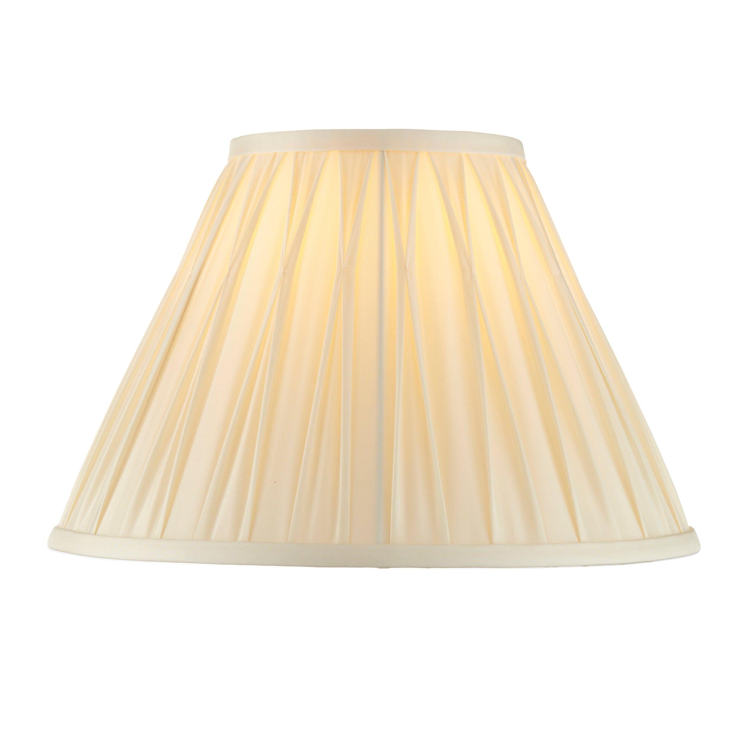 Endon Chatsworth 12 inch Ivory Lamp Shade-warehouse-40