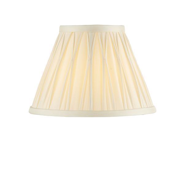 Endon Chatsworth 8" Ivory 1 Light Shade-warehouse-clearance-020426