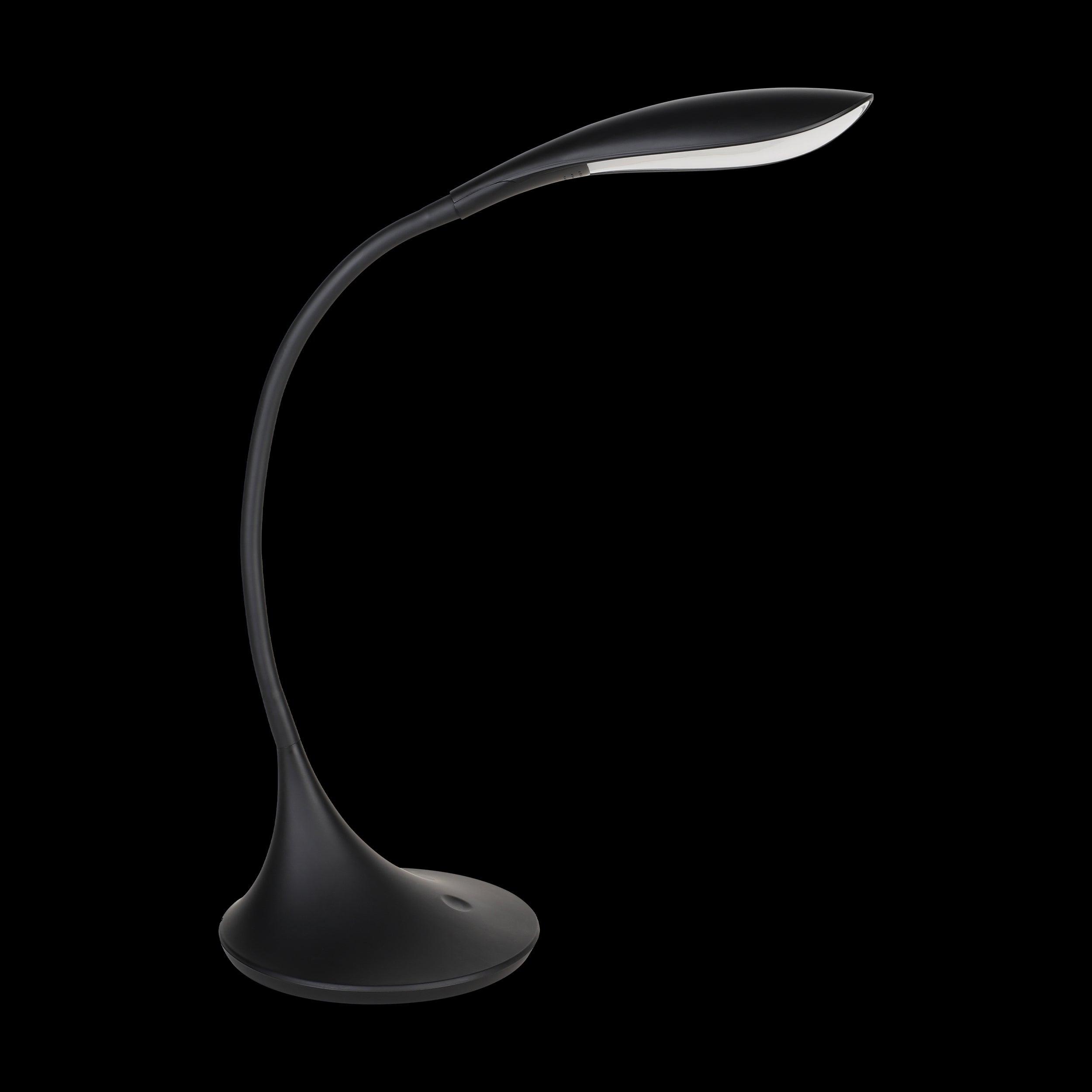 eglo dambera black flexible led lamp living room image