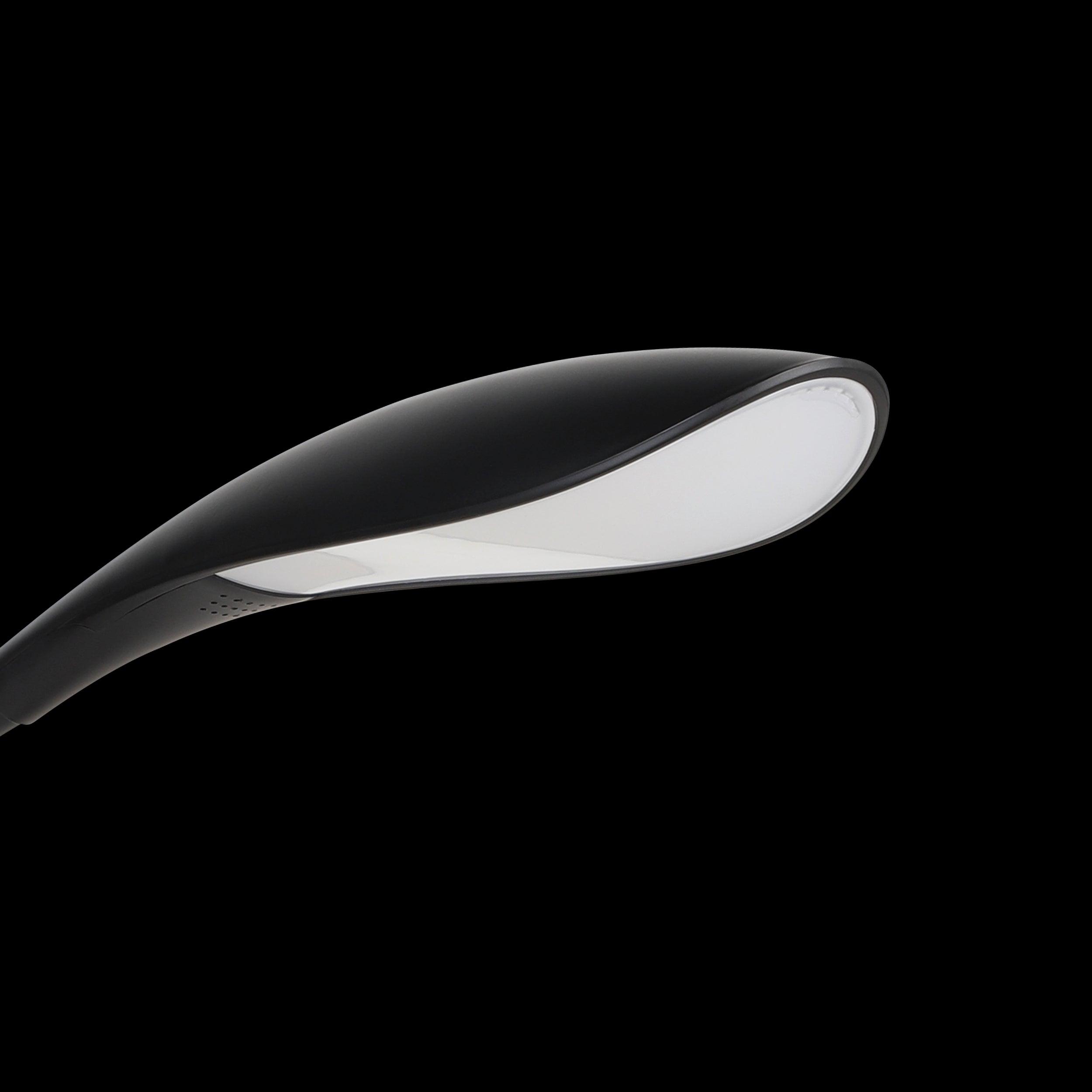 eglo dambera black flexible led lamp hallway lighting 