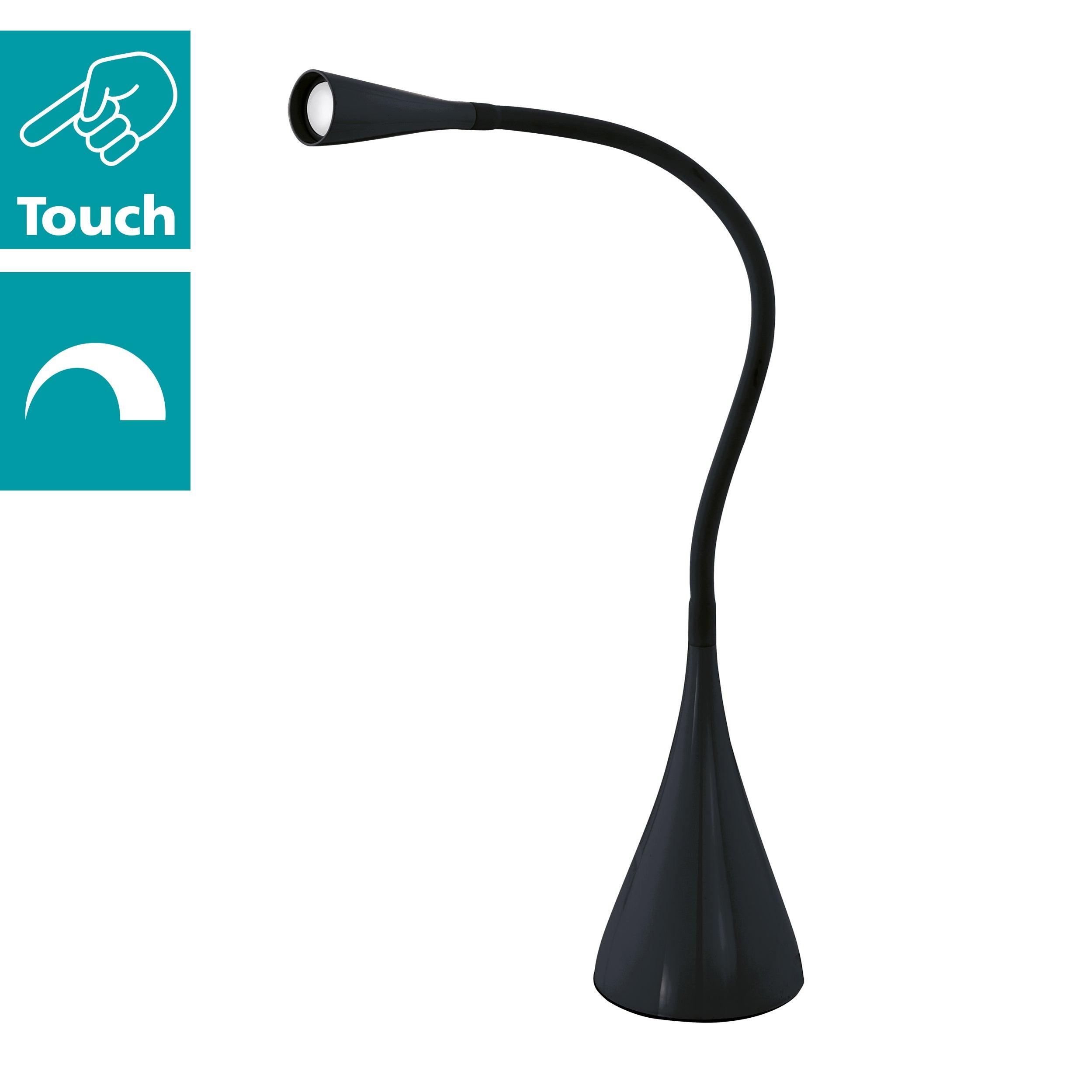 eglo snapora black led touch desk lamp Kitchen Lighting Close Up
