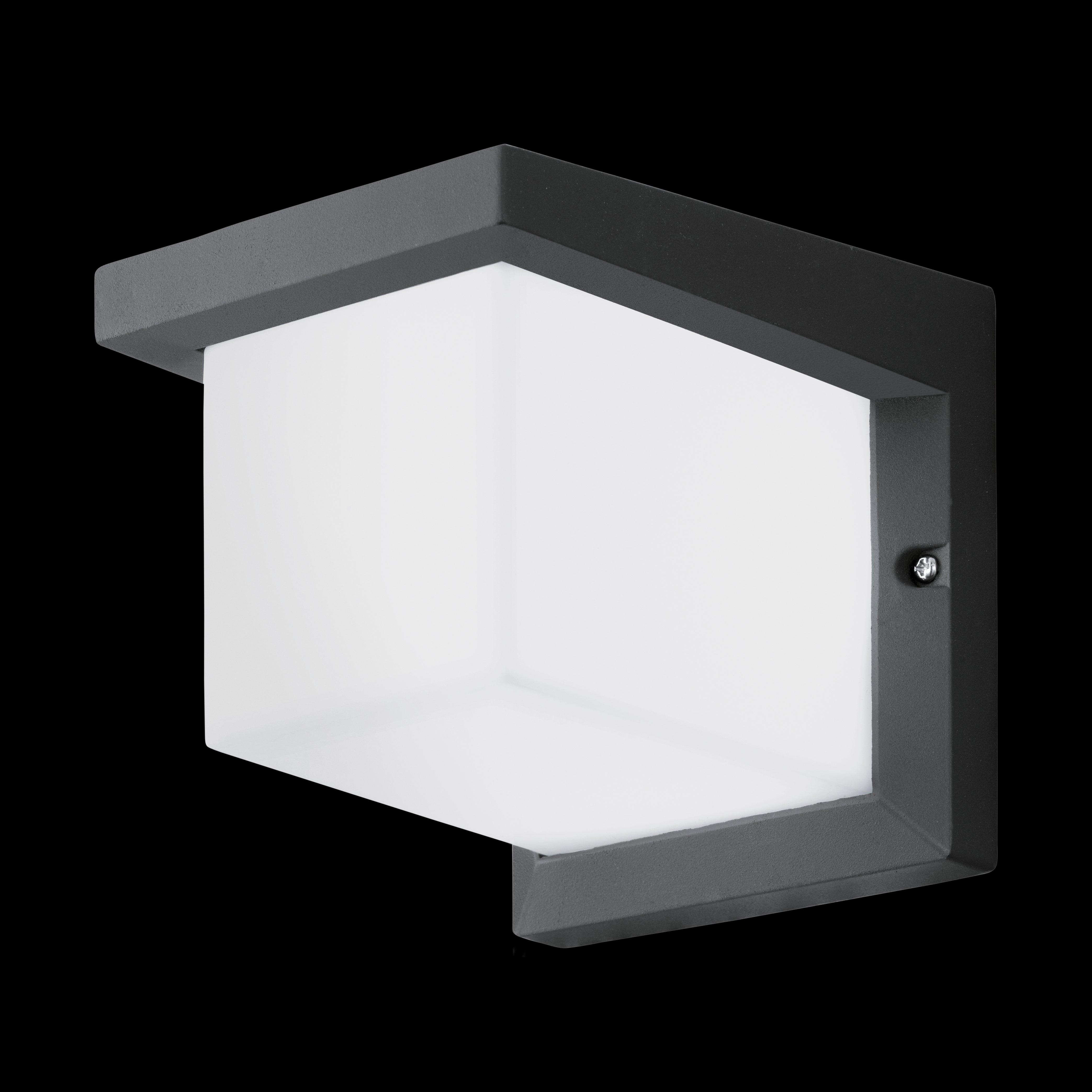 eglo desella 1 ip54 grey outdoor wall light hallway lighting 