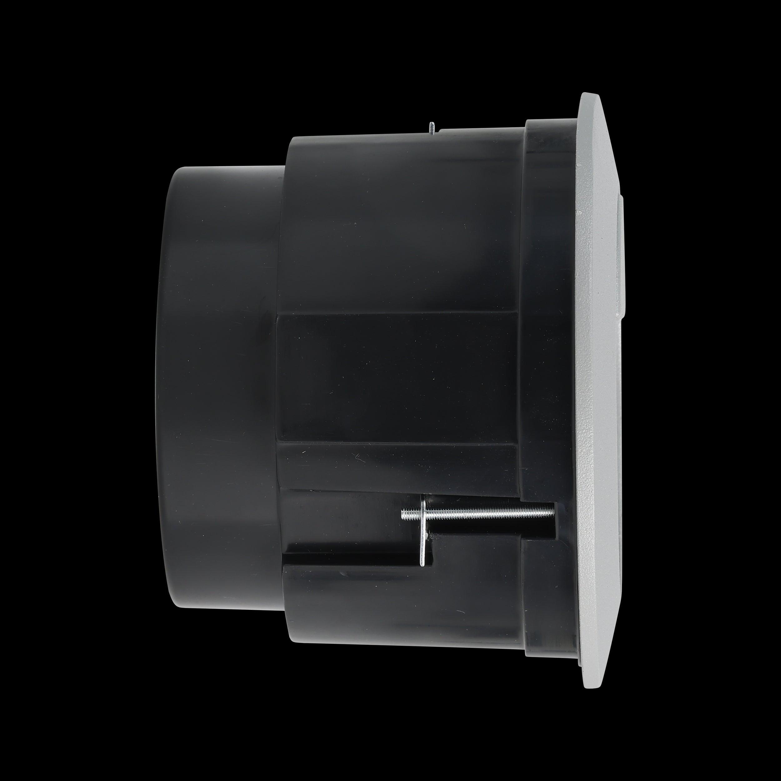 eglo zimba led silver outdoor round recessed wall light kitchen lighting 
