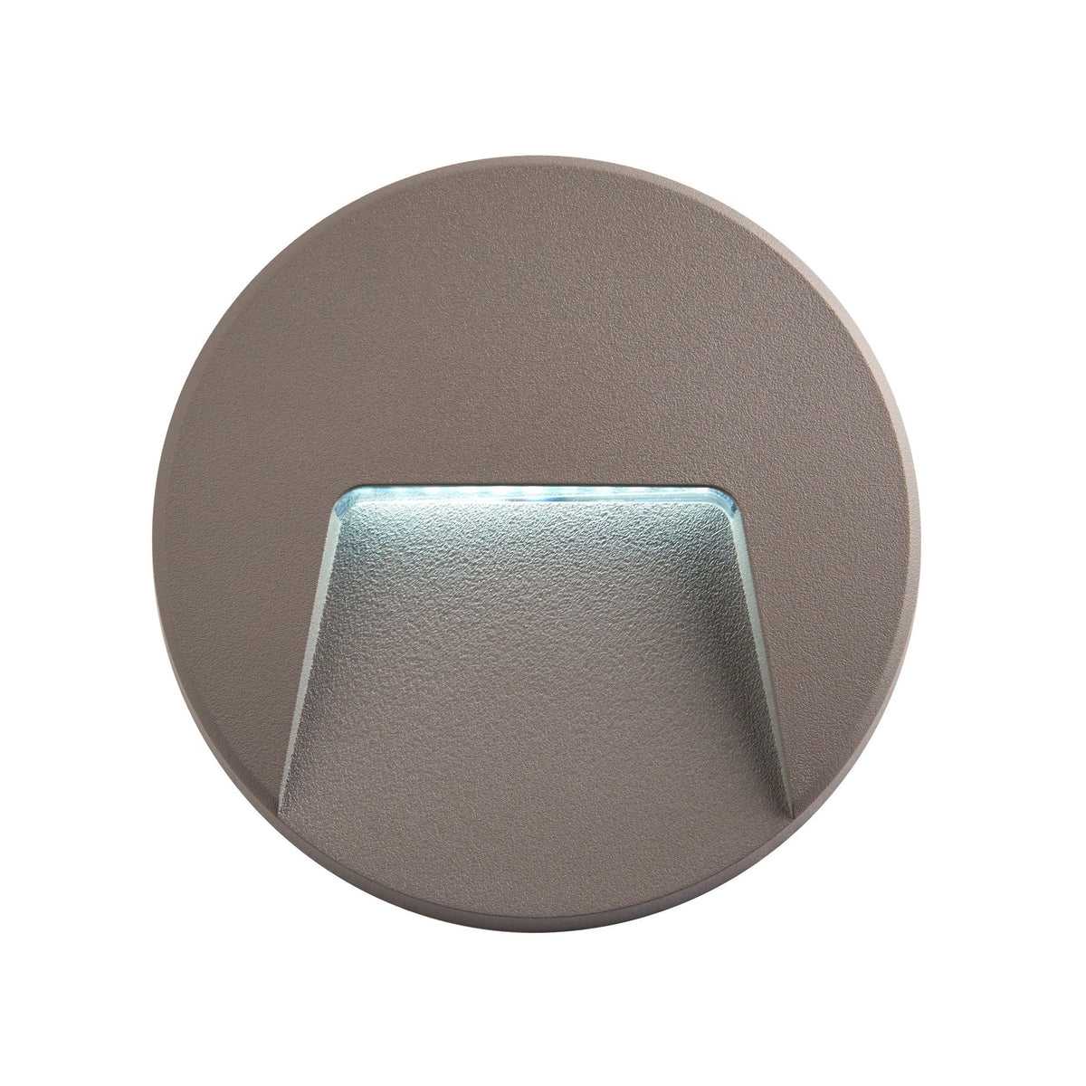 Severus Grey Round Outdoor Wall Light IP65 2.8W - CCT-warehouse-091026