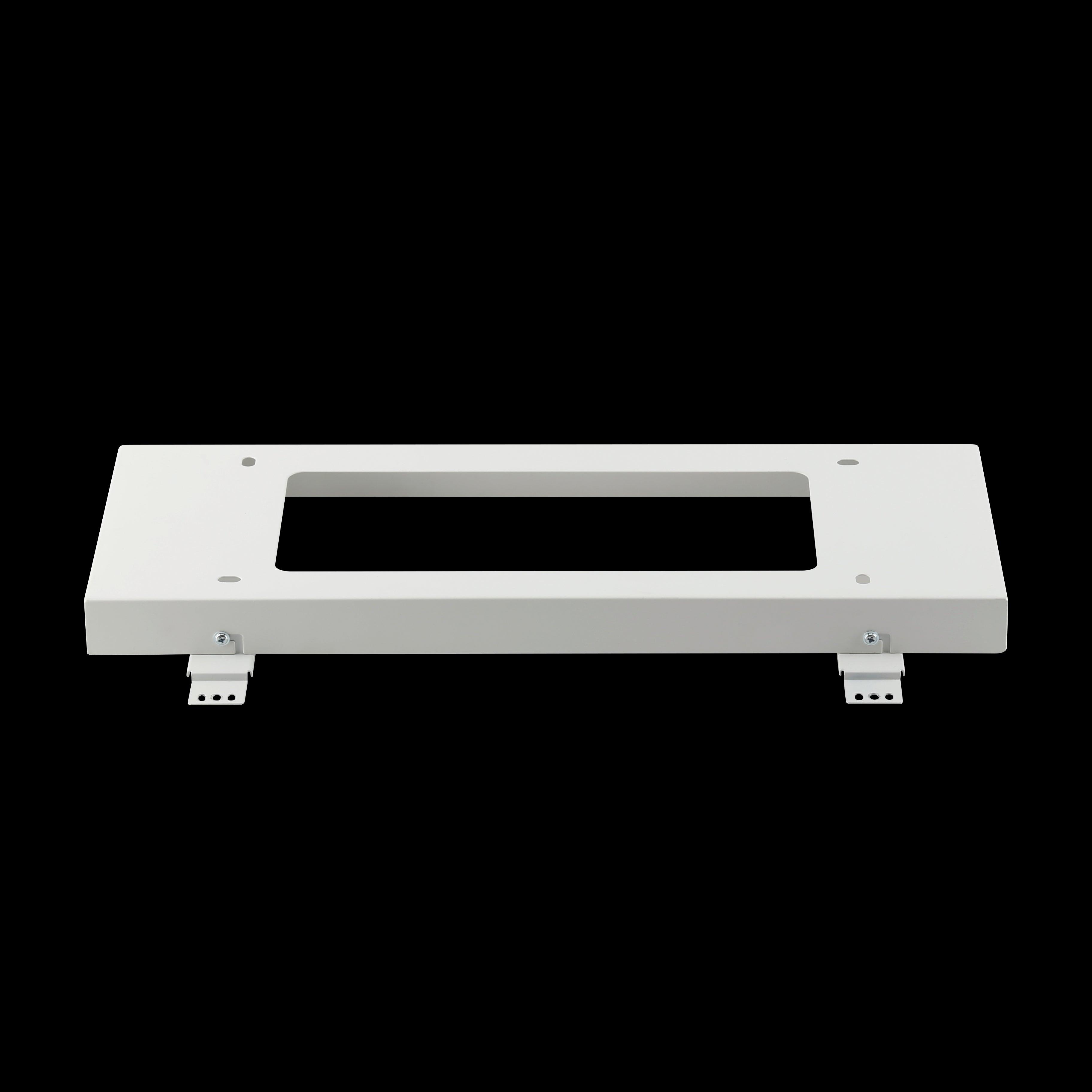 eglo salobrena 1 led white rectangular panel light bedroom lighting close up
