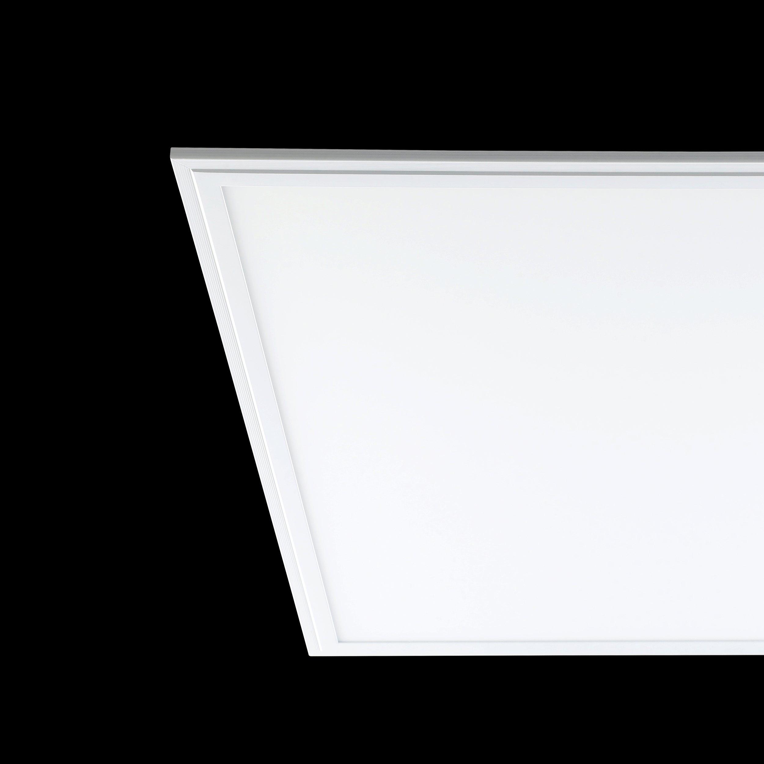 eglo salobrena 1 led white flush square panel light 62cm Kitchen Lighting Close Up