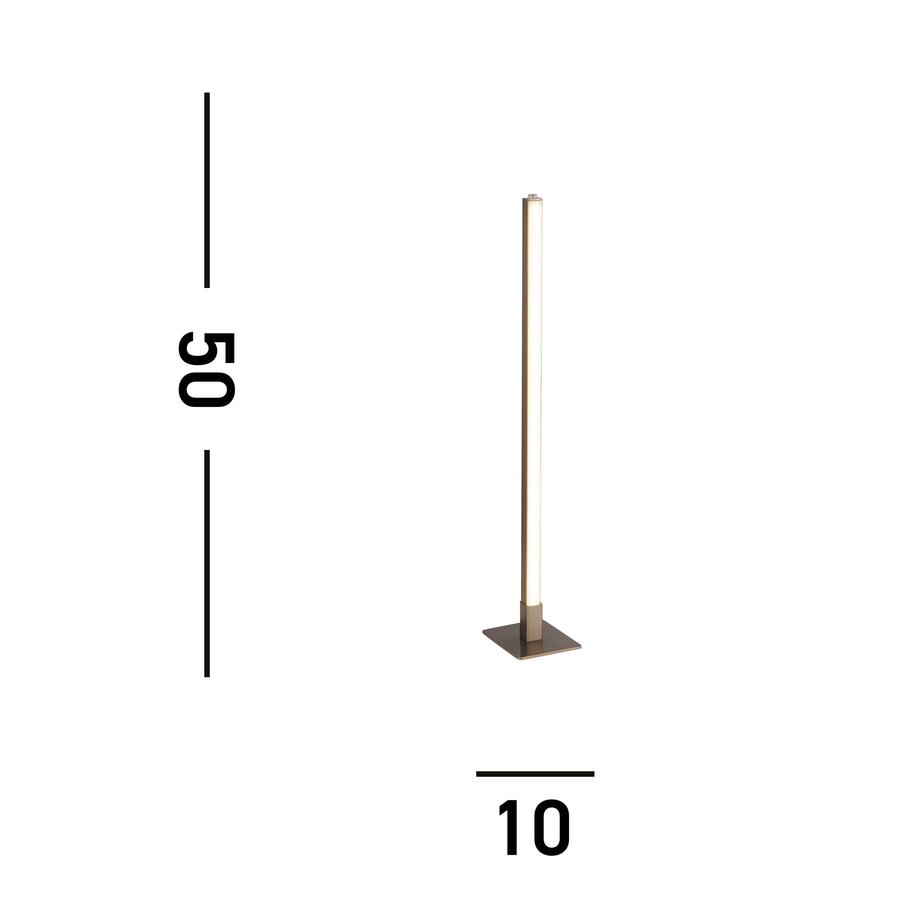 Searchlight Tribeca Silver LED Table Lamp