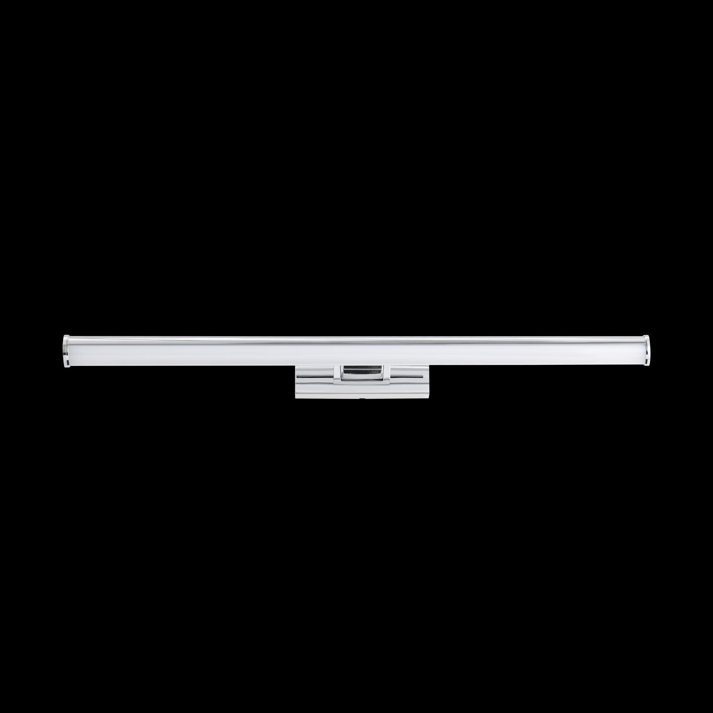 eglo vadumi ip44 chrome led bathroom wall light 60cm living room image