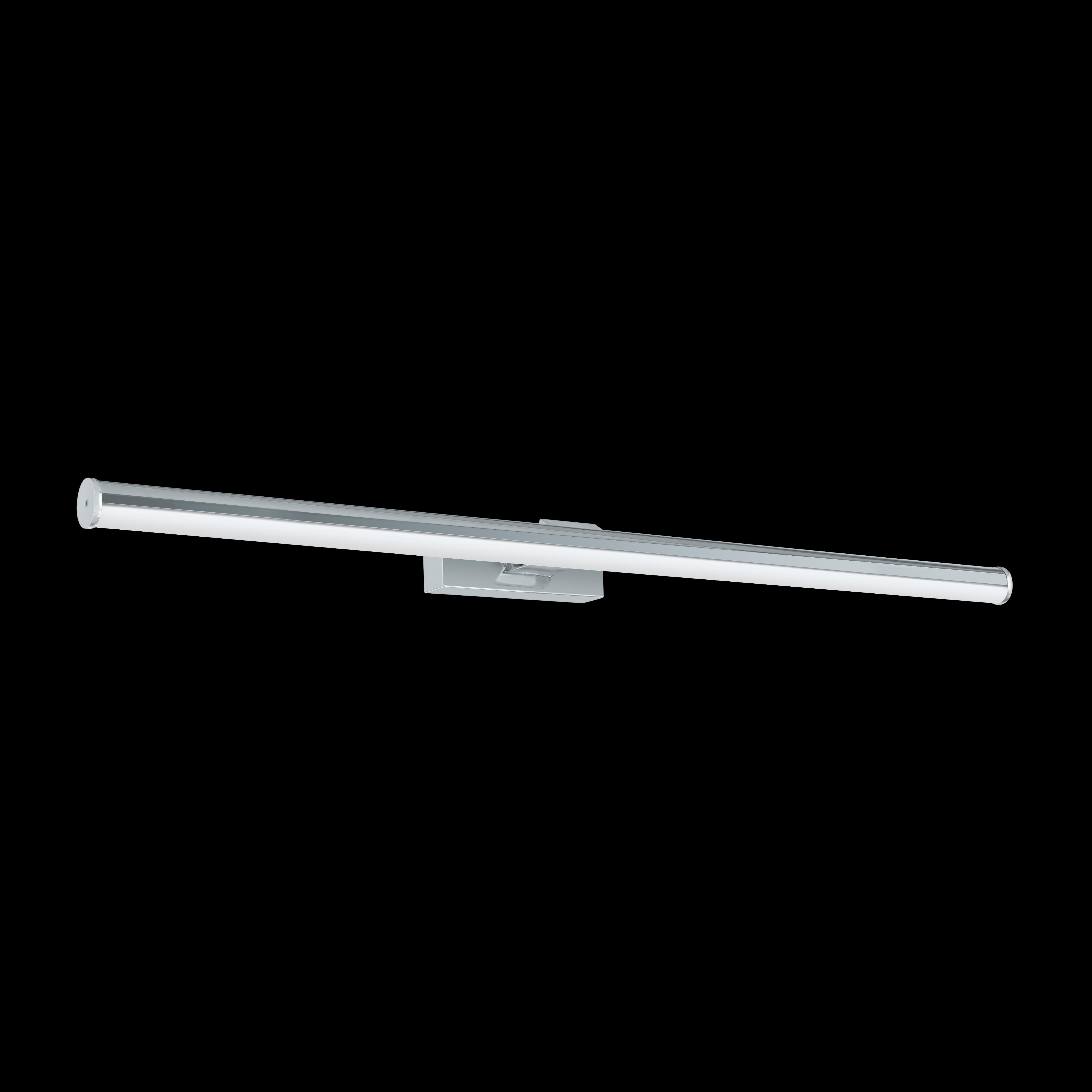 eglo vadumi ip44 chrome led bathroom wall light 78cm living room image