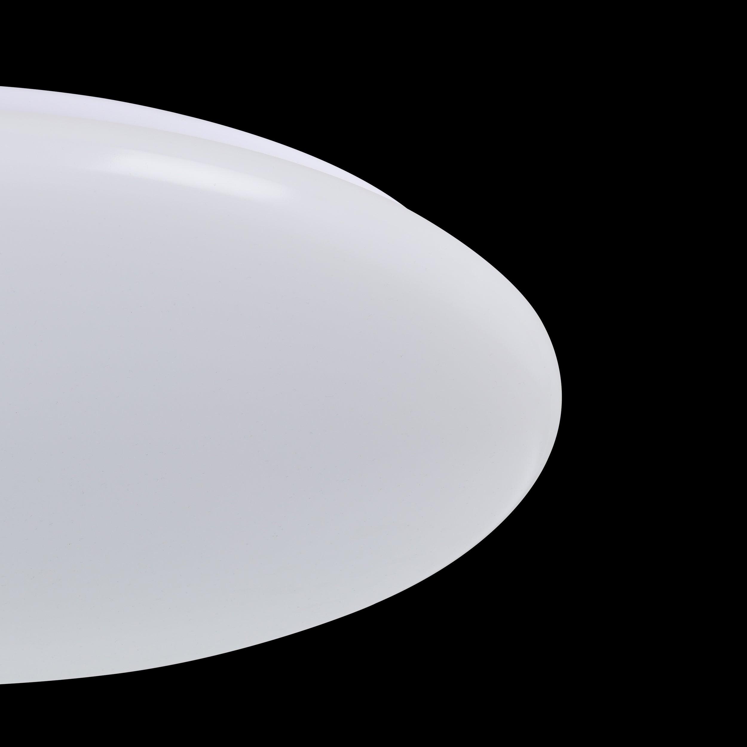 eglo giron flush 57cm led white ceiling light remote control Hallway Lighting Close up