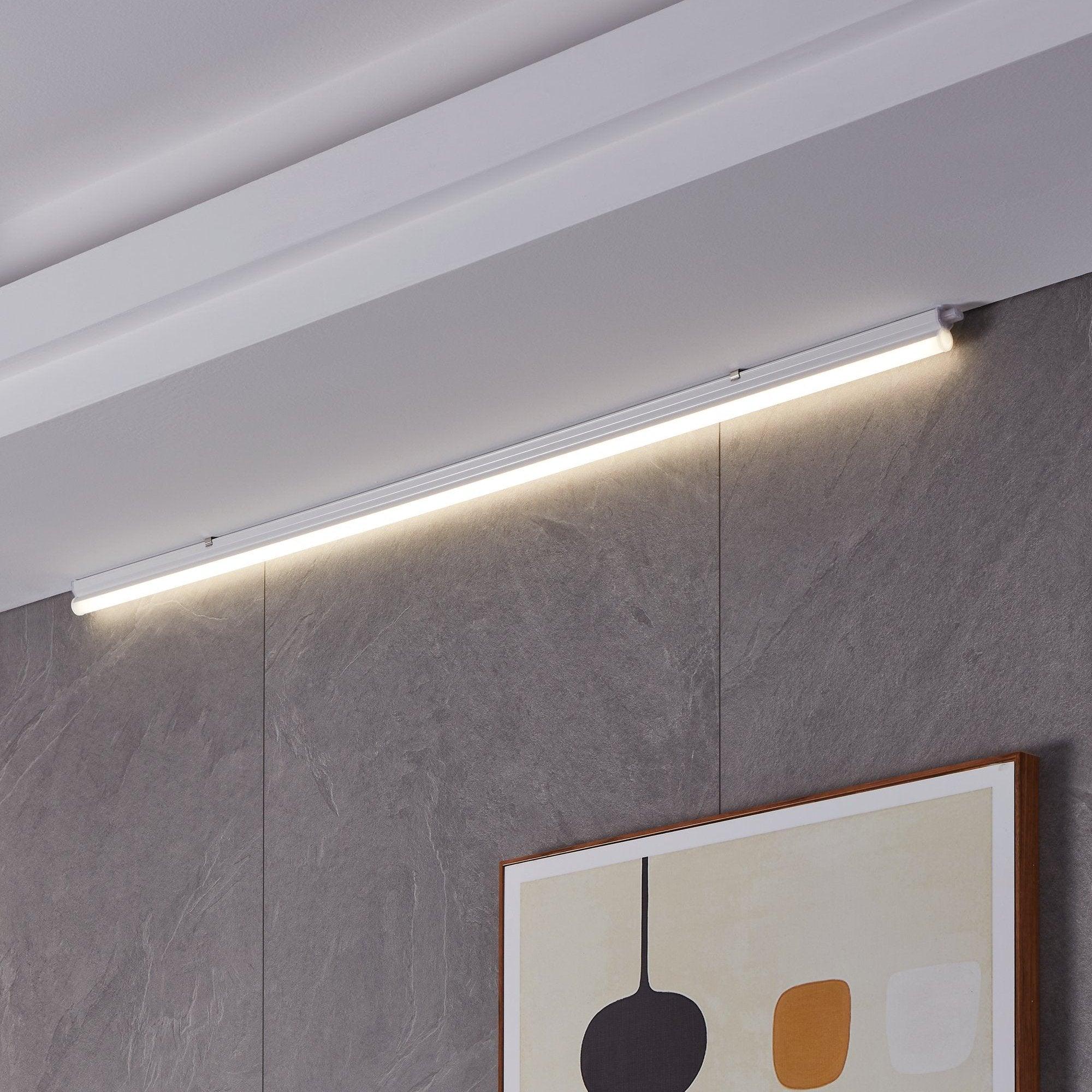 eglo dundry led under cabinet white kitchen light 117cm