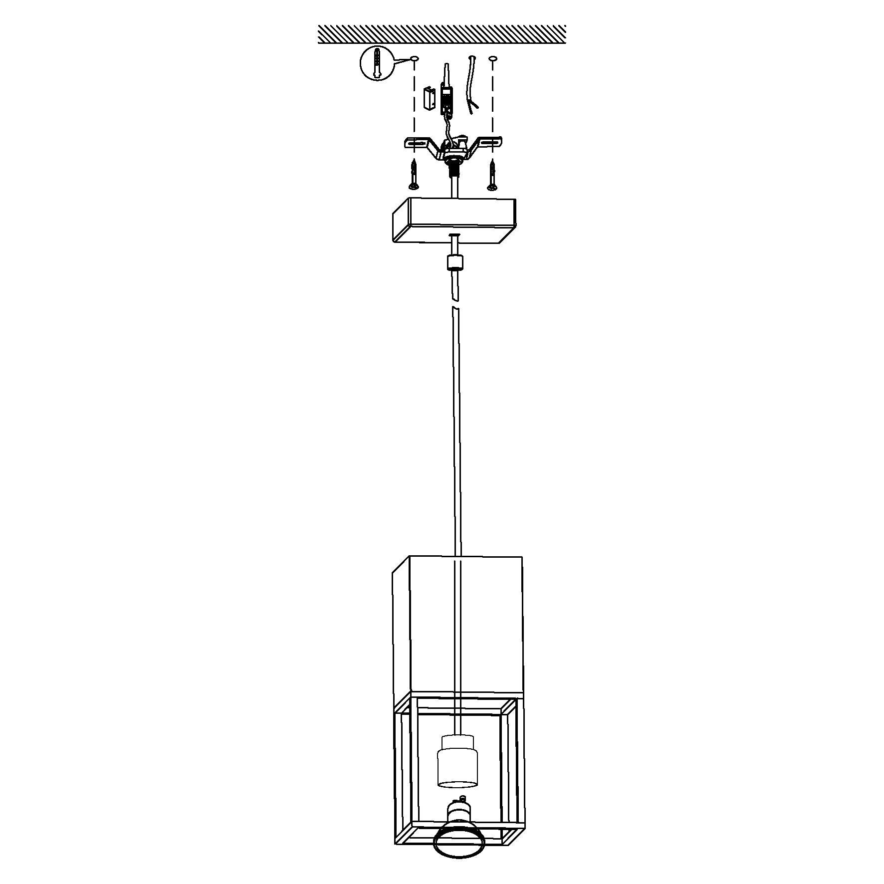 eglo montebaldo square metal gold metal framed pendant kitchen lighting 
