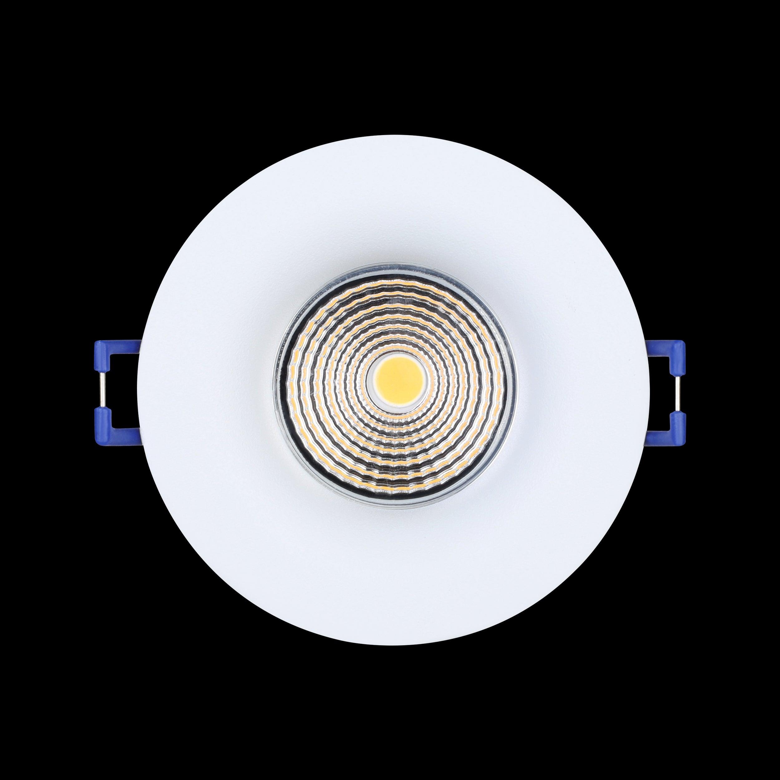 eglo saliceto led white recessed downlight kitchen lighting 