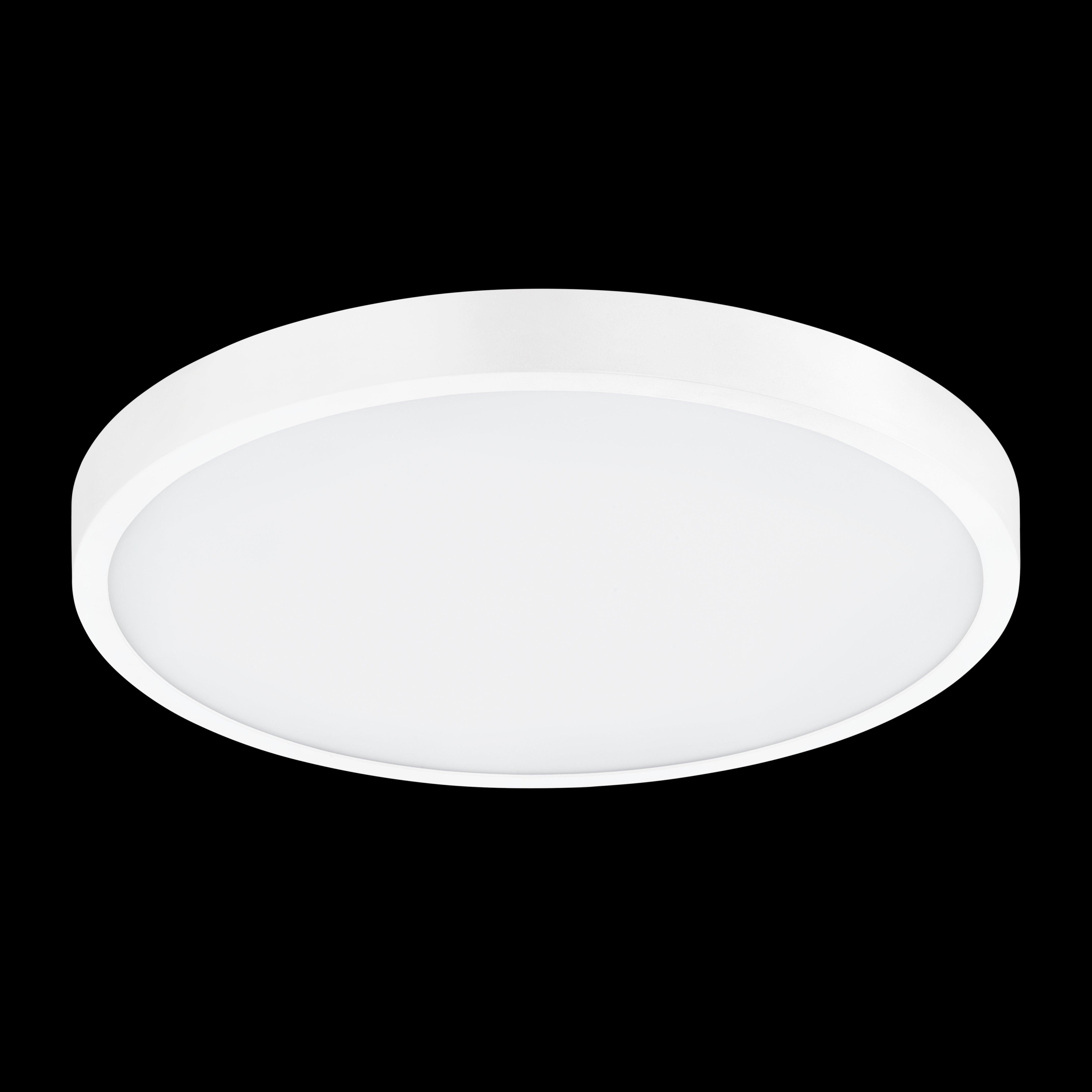 eglo fueva a led white flush ceiling light 22 5cm living room image
