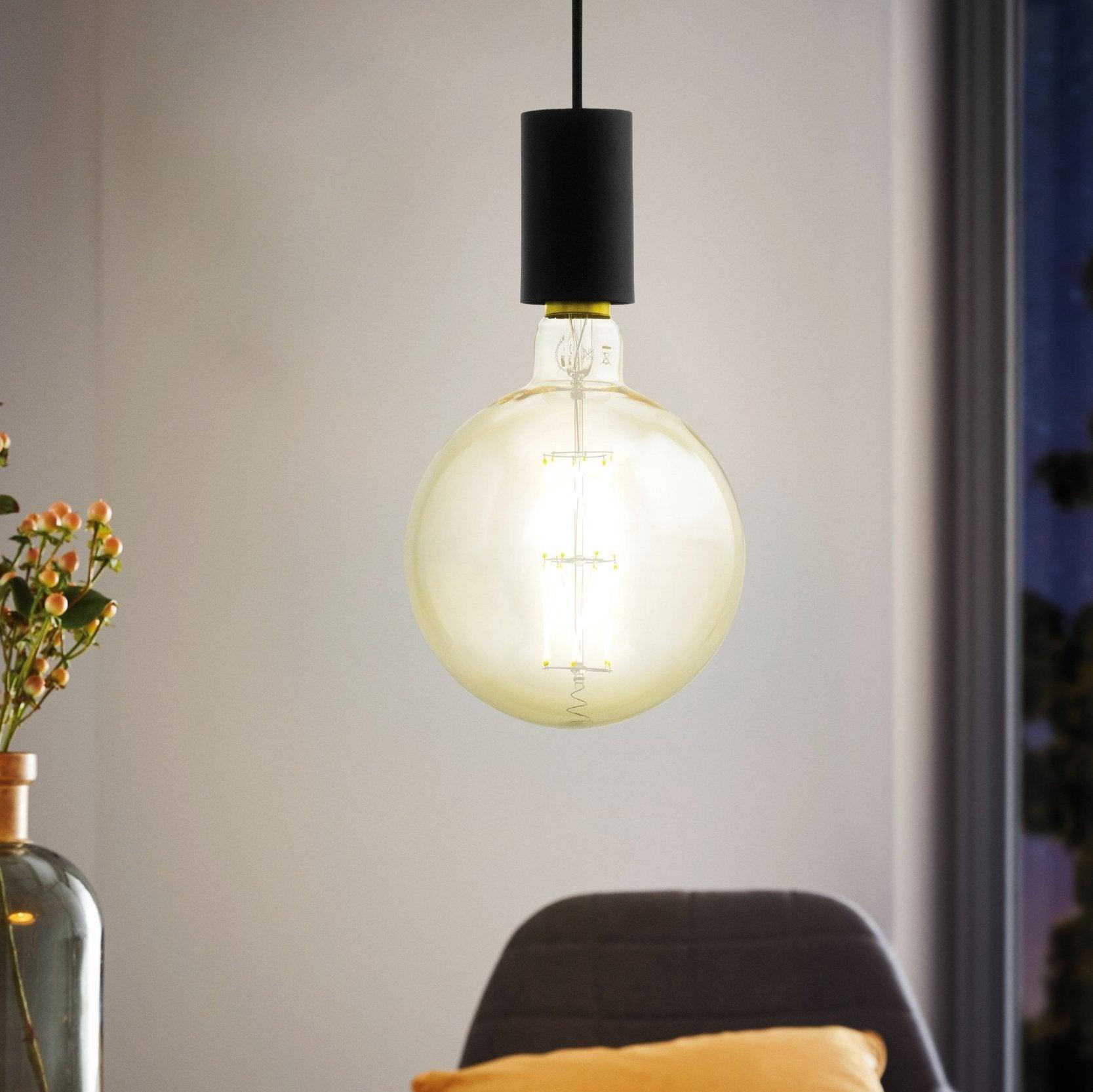 Eglo Pozueta Black Cable Set Ceiling Pendant-WAREHOUSE-40-200326