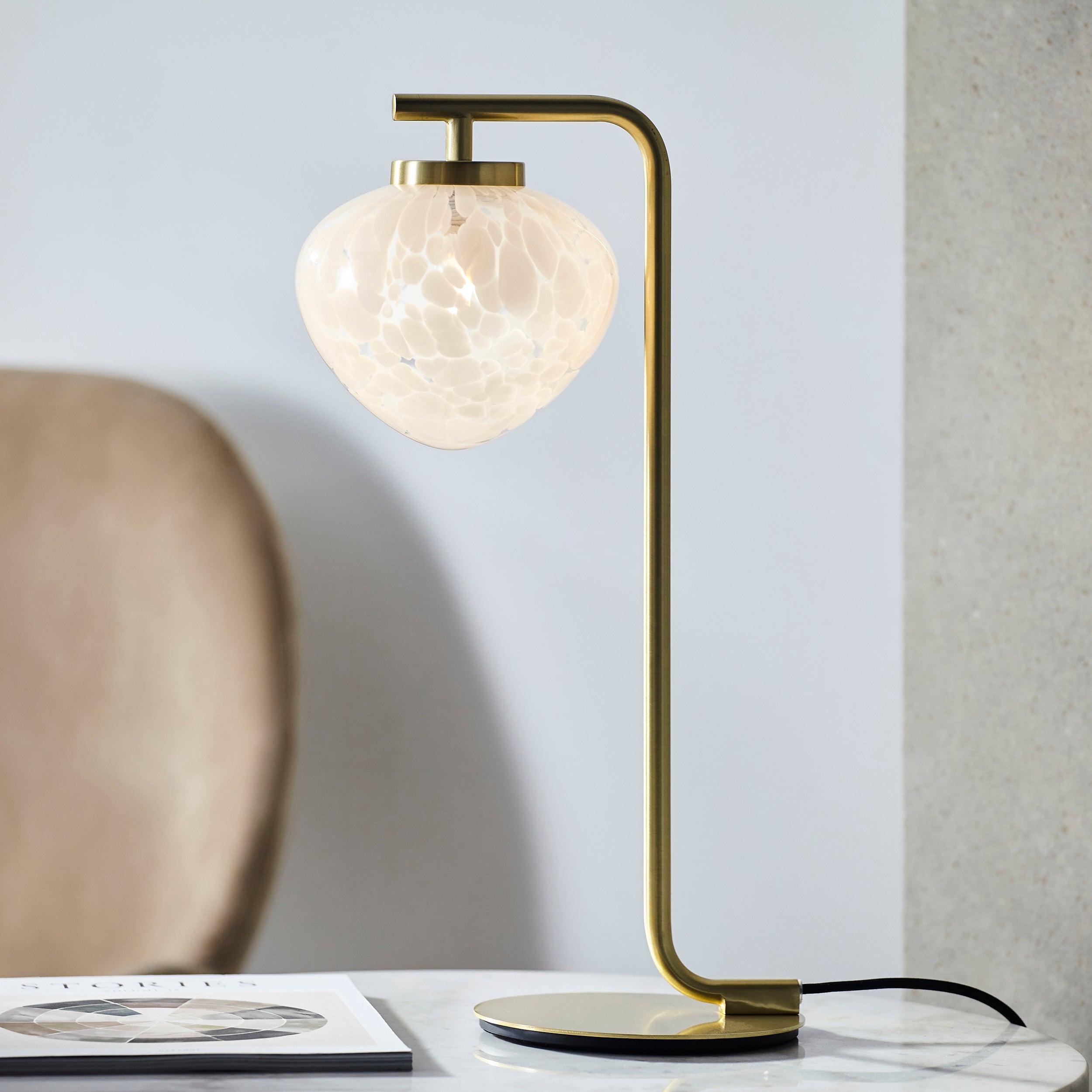 Mali Brass Table Lamp