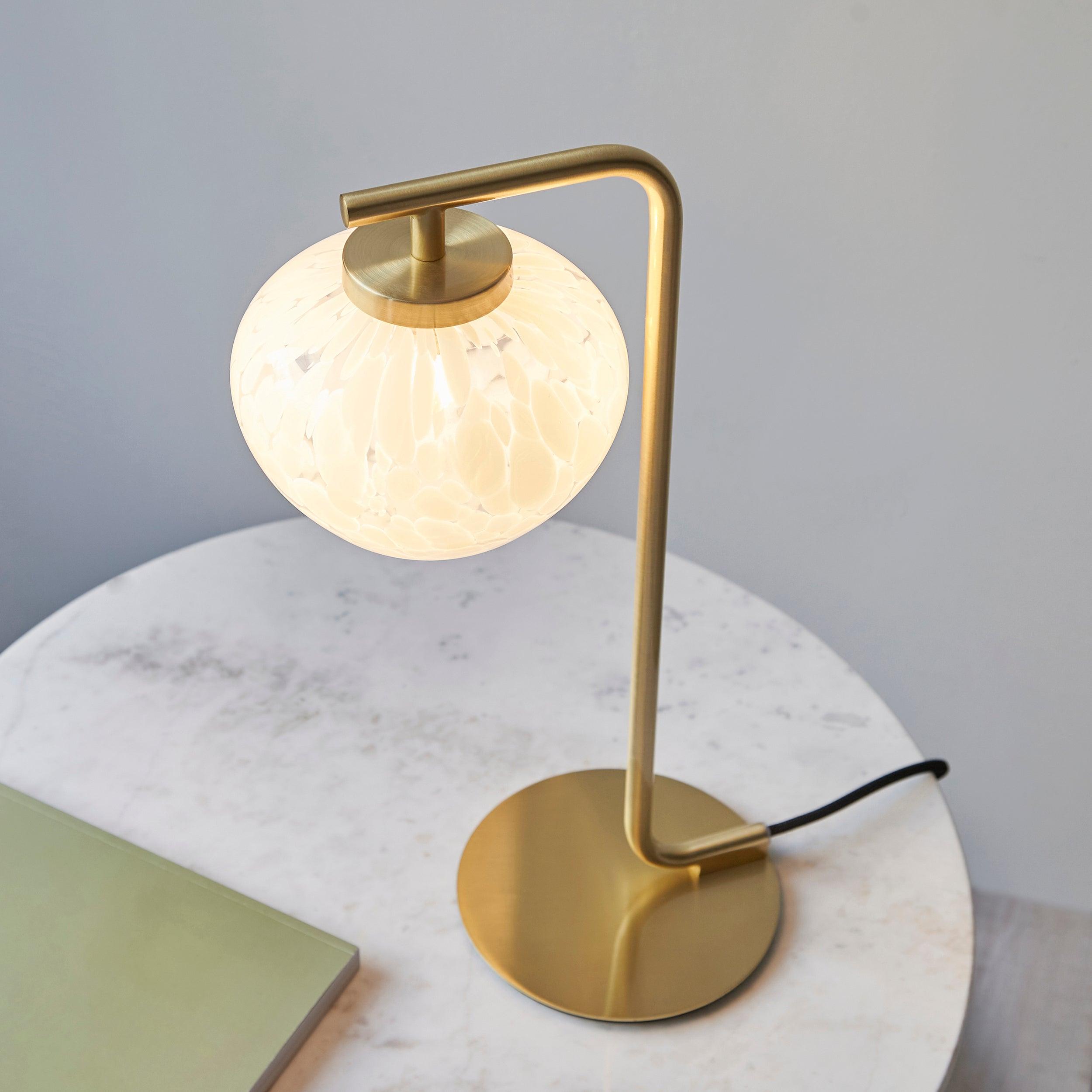 Mali Brass Table Lamp