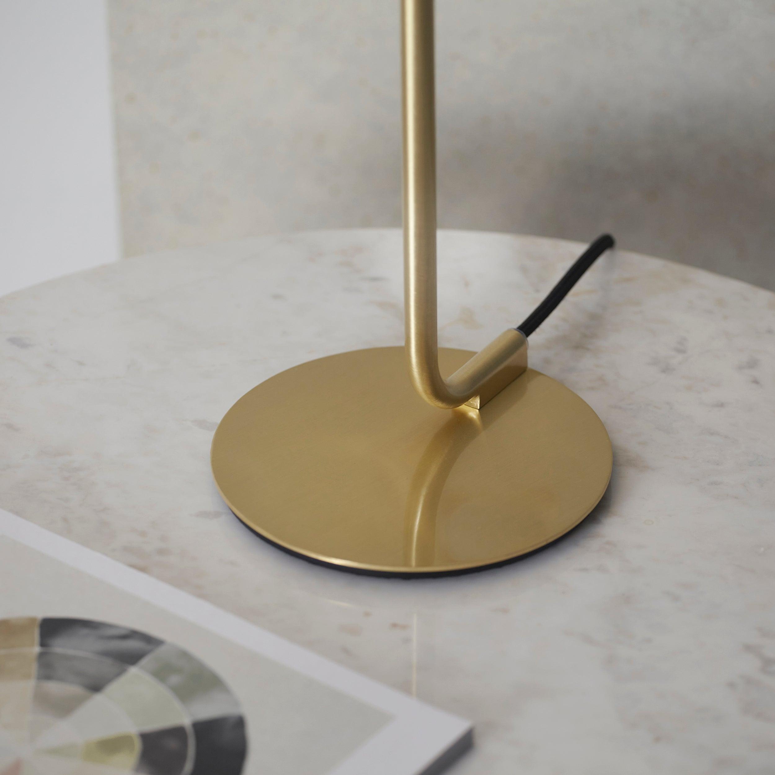 Mali Brass Table Lamp