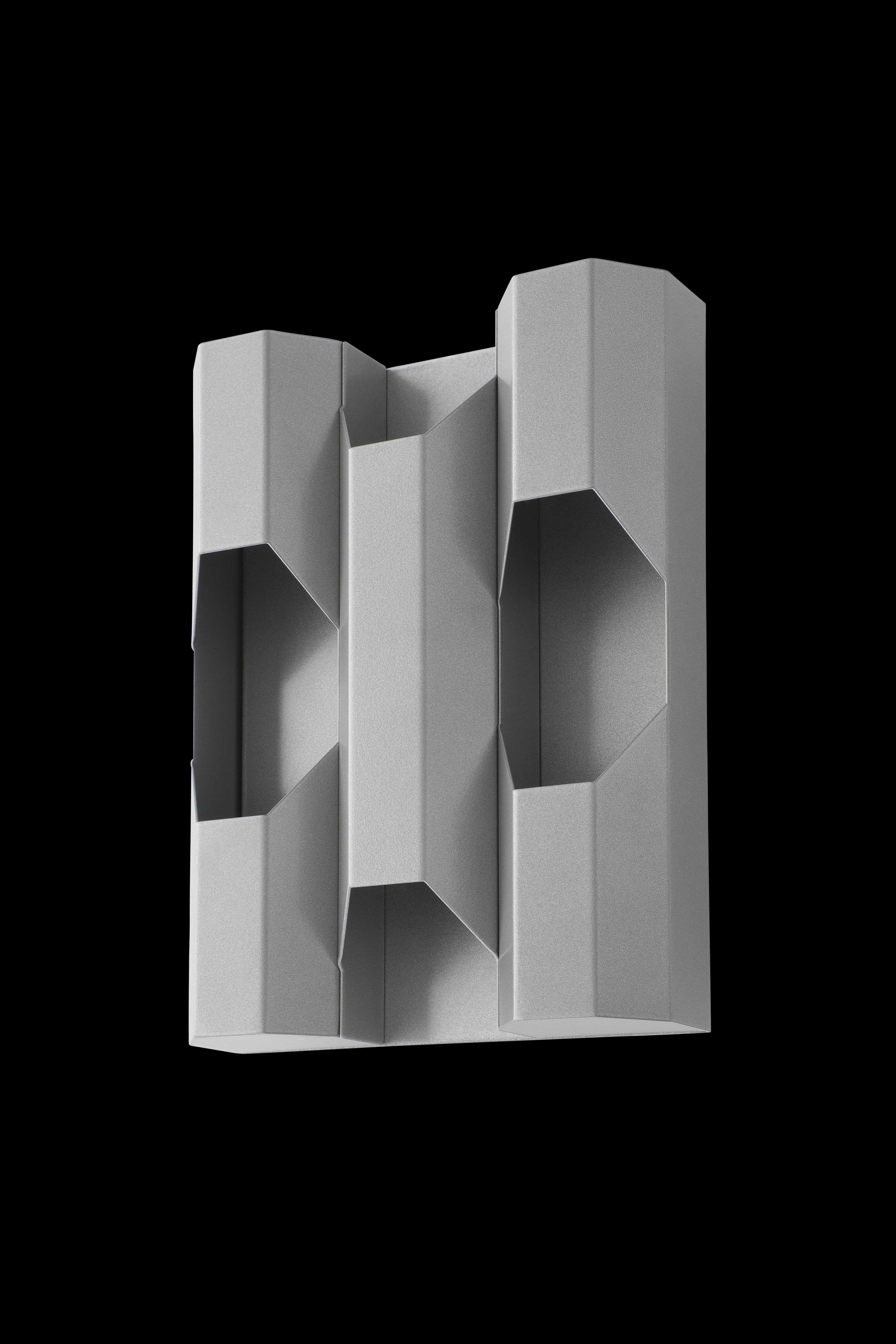eglo zinacua silver retro wall light living room image