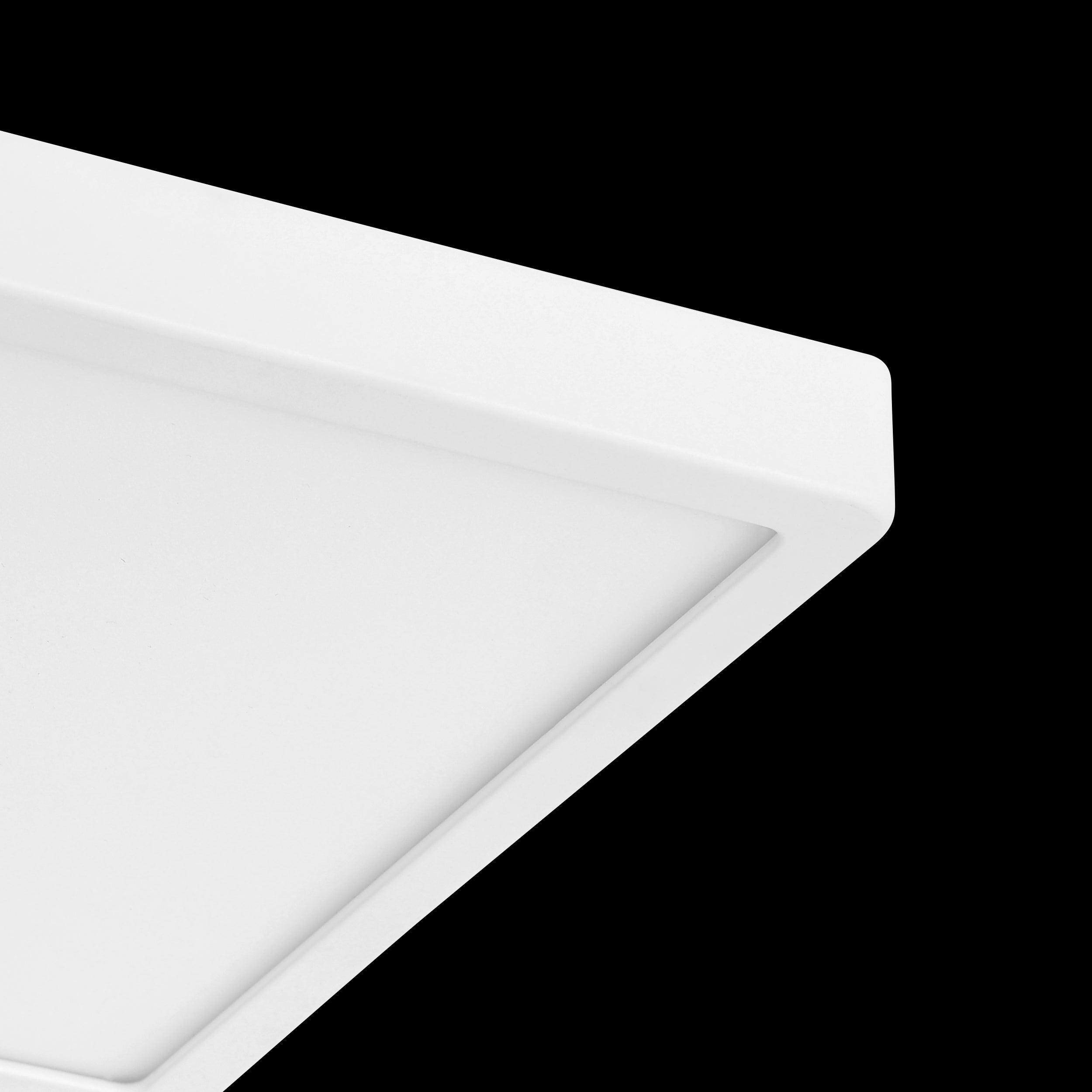 eglo connect fueva z smart led white square flush ceiling light hallway lighting 