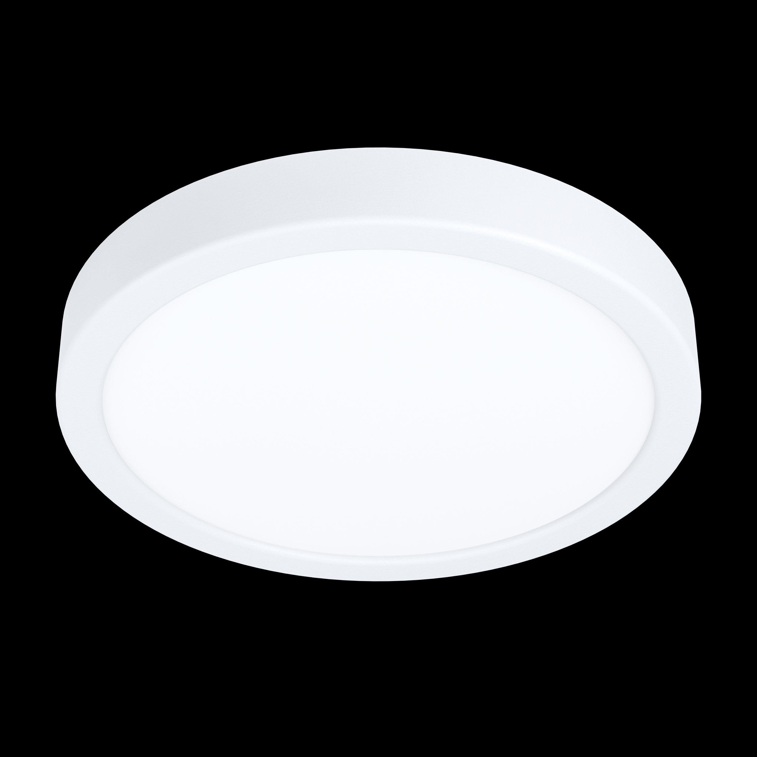 eglo fueva 5 led white flush cool white ceiling light 21cm living room image