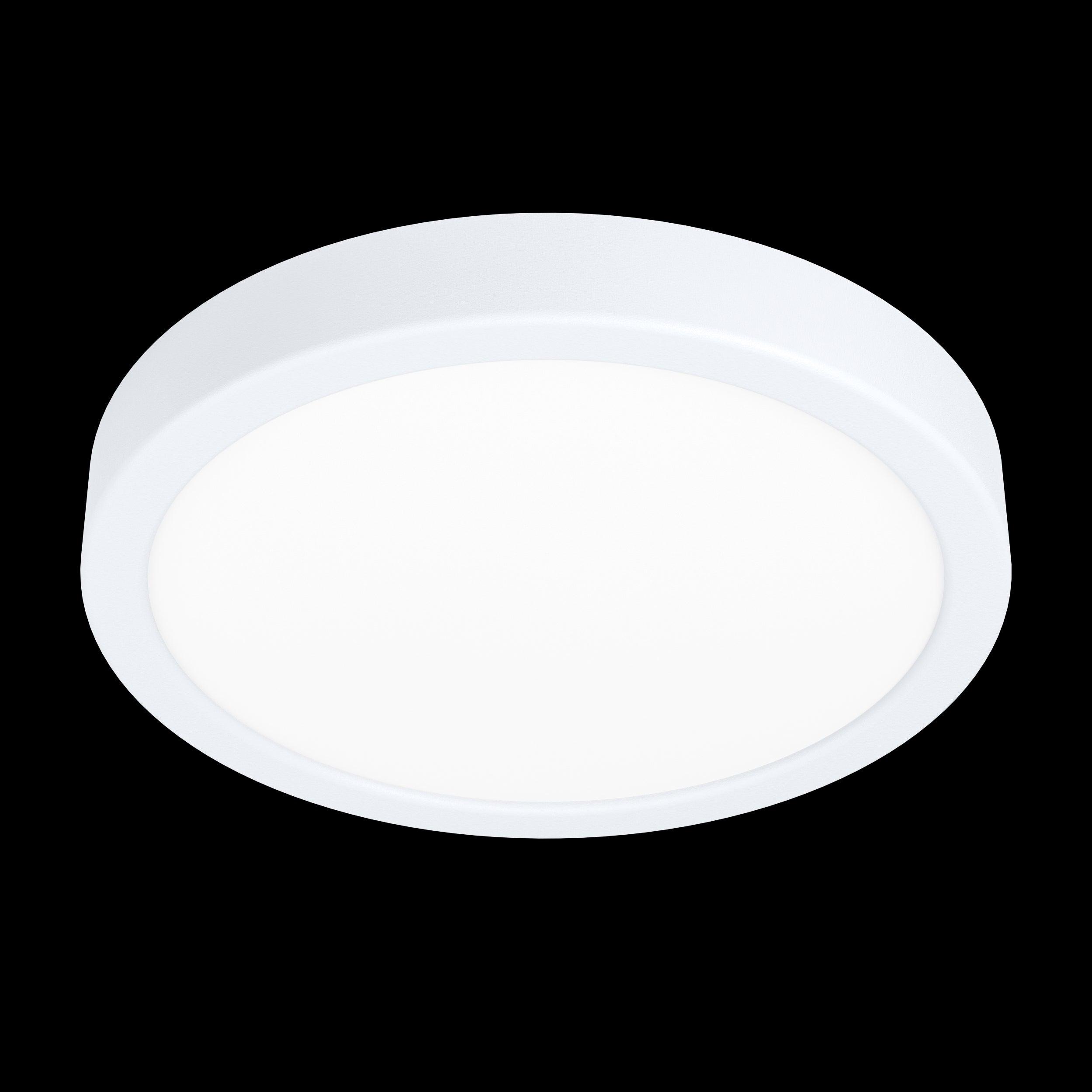 eglo fueva 5 led dimmable white ceiling flush 21cm living room image